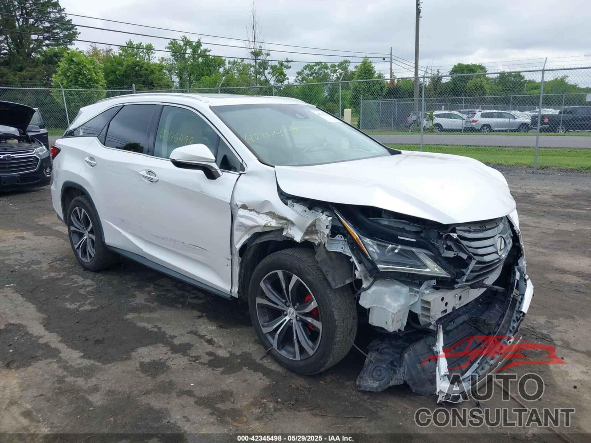 LEXUS RX 350L 2018 - JTJDZKCA6J2001020
