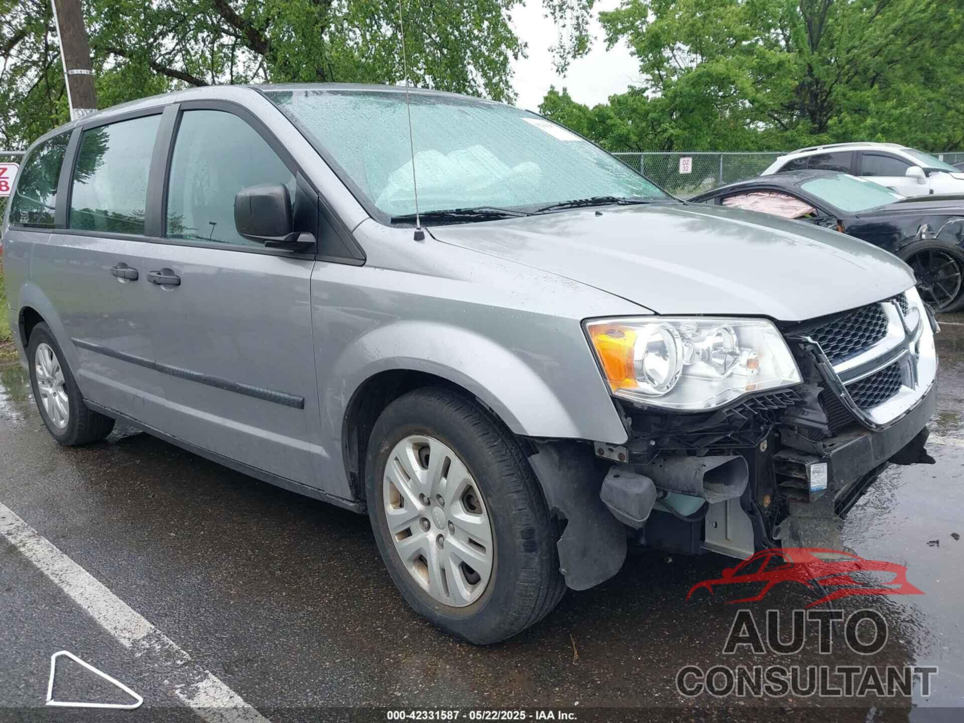 DODGE GRAND CARAVAN 2016 - 2C4RDGBG5GR125333