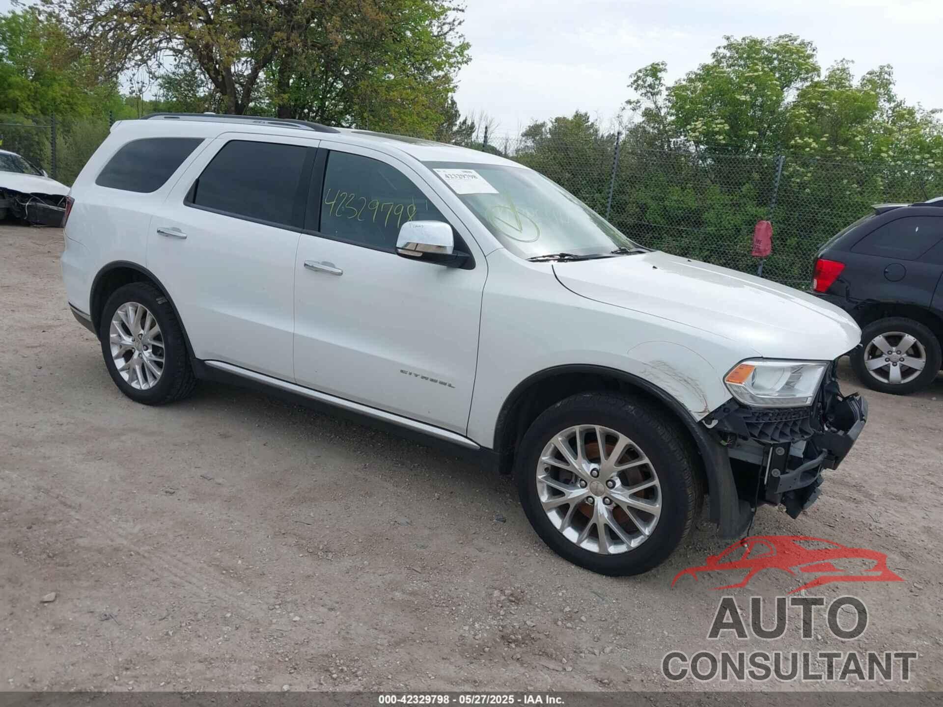 DODGE DURANGO 2015 - 1C4RDJEG6FC947011