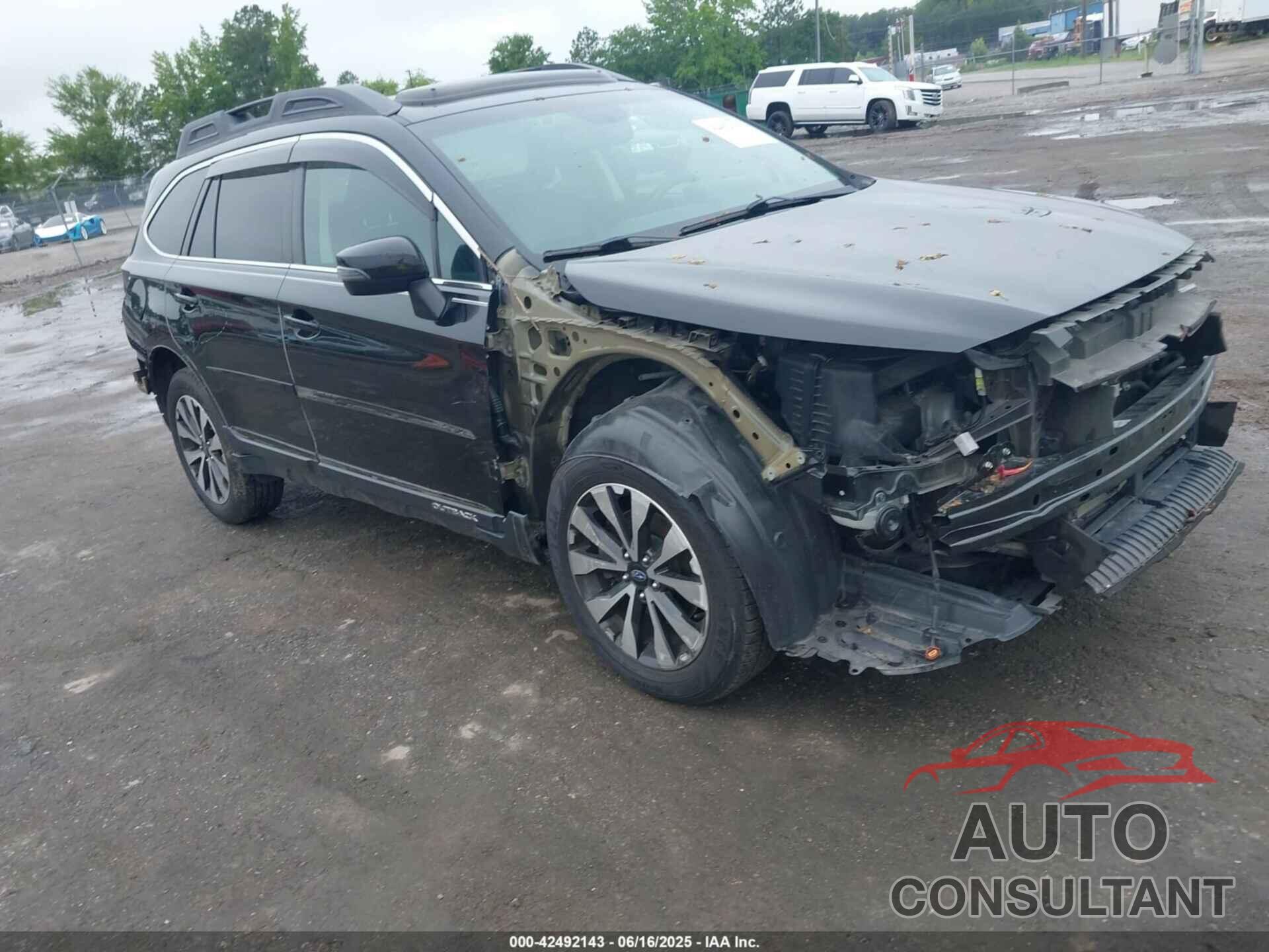 SUBARU OUTBACK 2015 - 4S4BSENC8F3327350