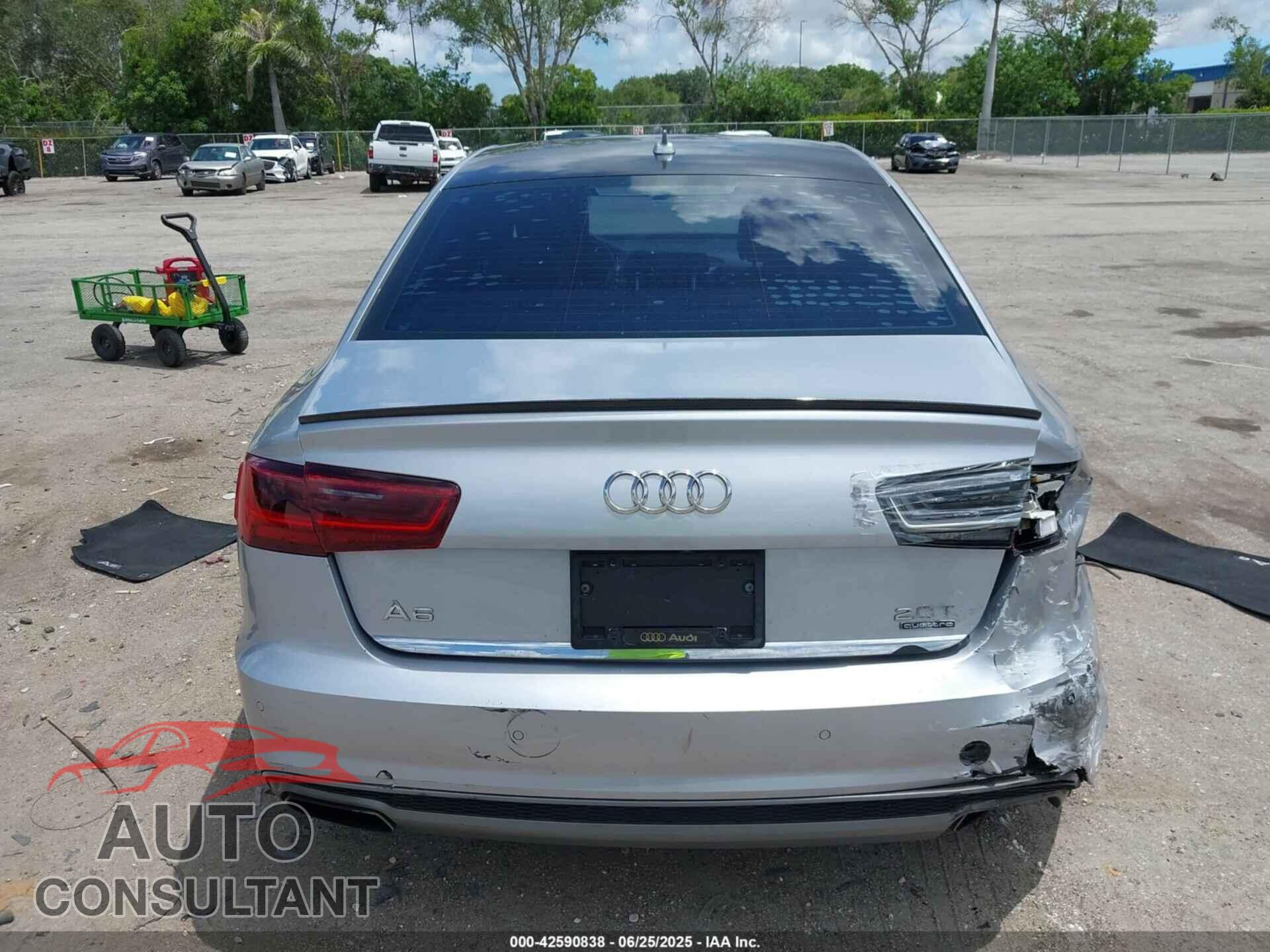 AUDI A6 2016 - WAUGFAFC7GN044804