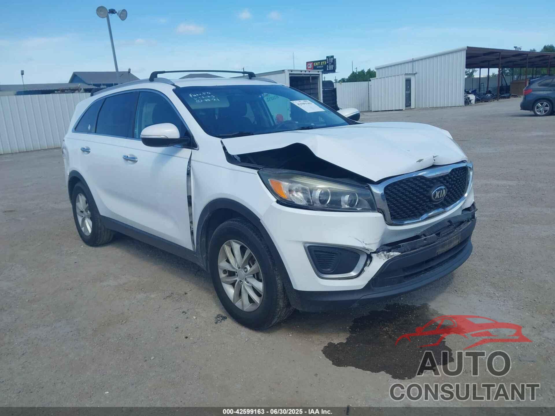 KIA SORENTO 2016 - 5XYPG4A33GG028714