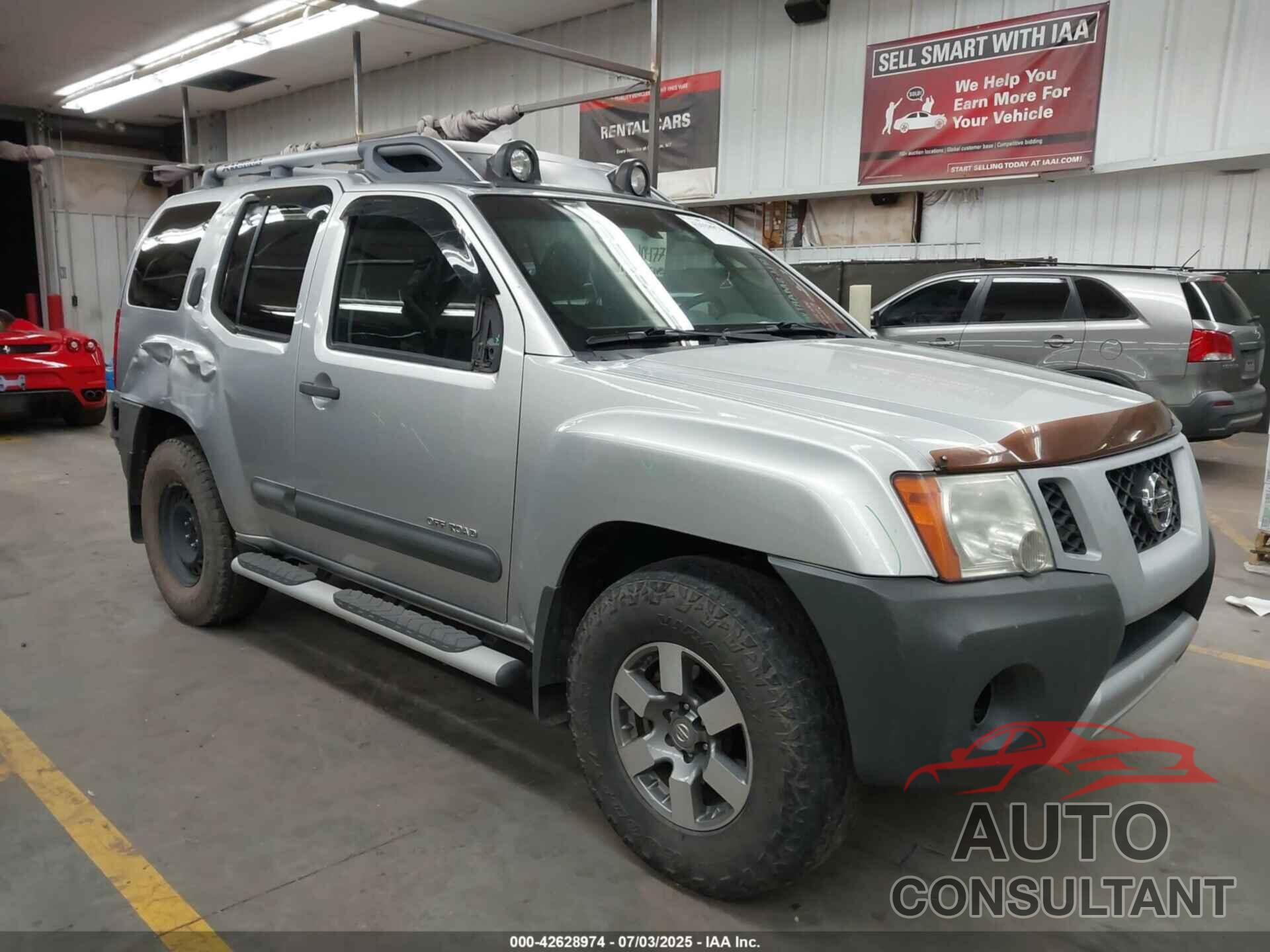 NISSAN XTERRA 2010 - 5N1AN0NWXAC512749