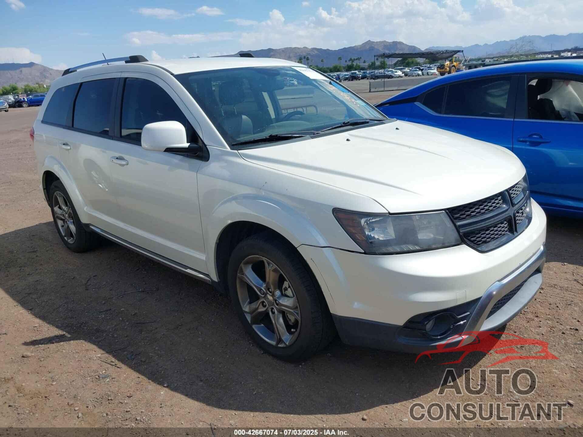 DODGE JOURNEY 2017 - 3C4PDCGG8HT519366