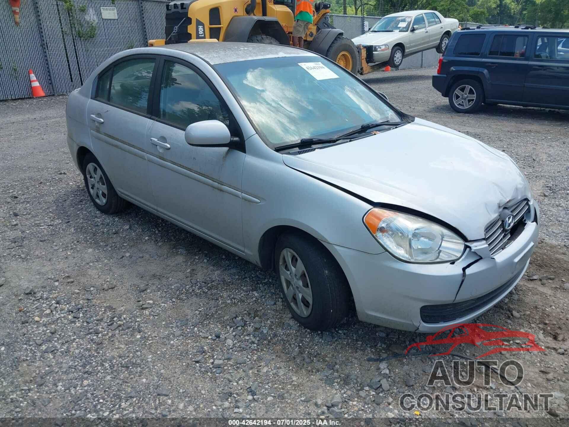HYUNDAI ACCENT 2011 - KMHCN4AC1BU611158