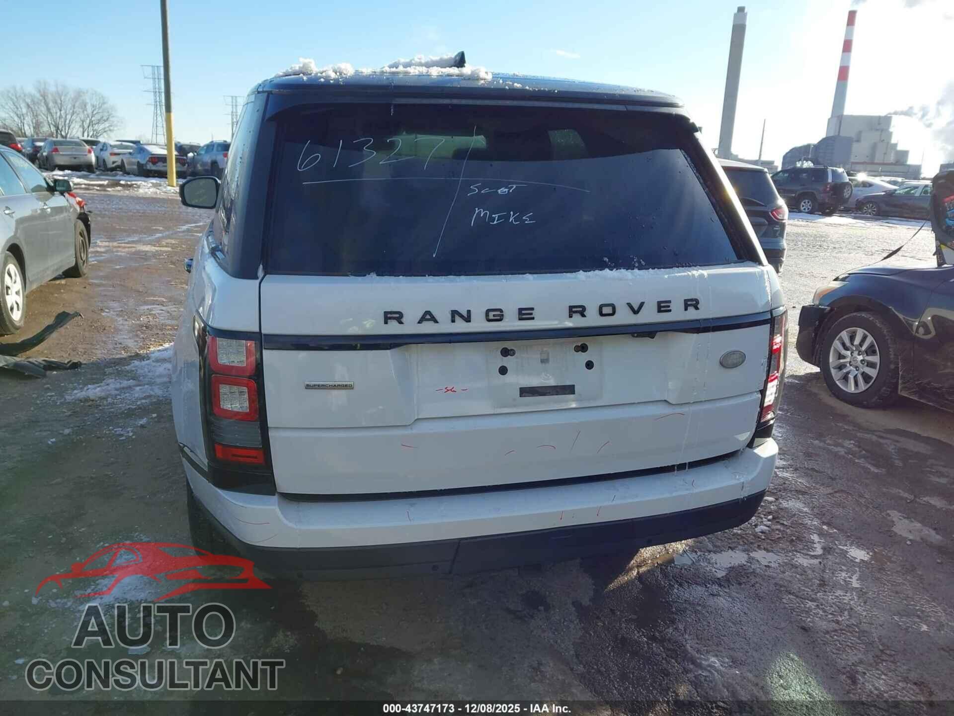 LAND ROVER RANGE ROVER 2017 - SALGS2FE7HA324133