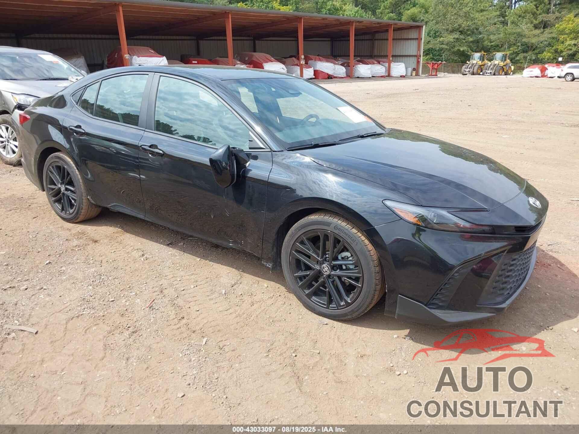 TOYOTA CAMRY 2025 - 4T1DAACK4SU526897