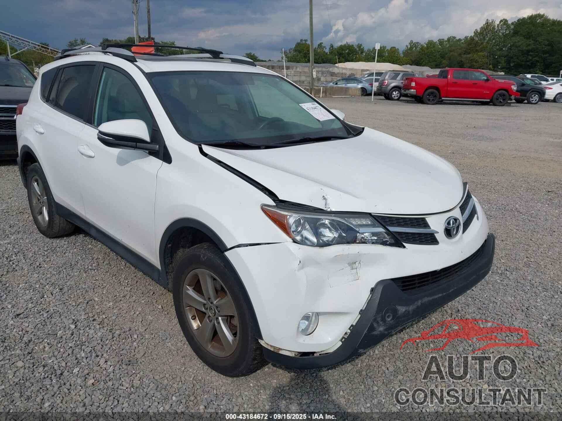 TOYOTA RAV4 2015 - 2T3RFREV1FW363927