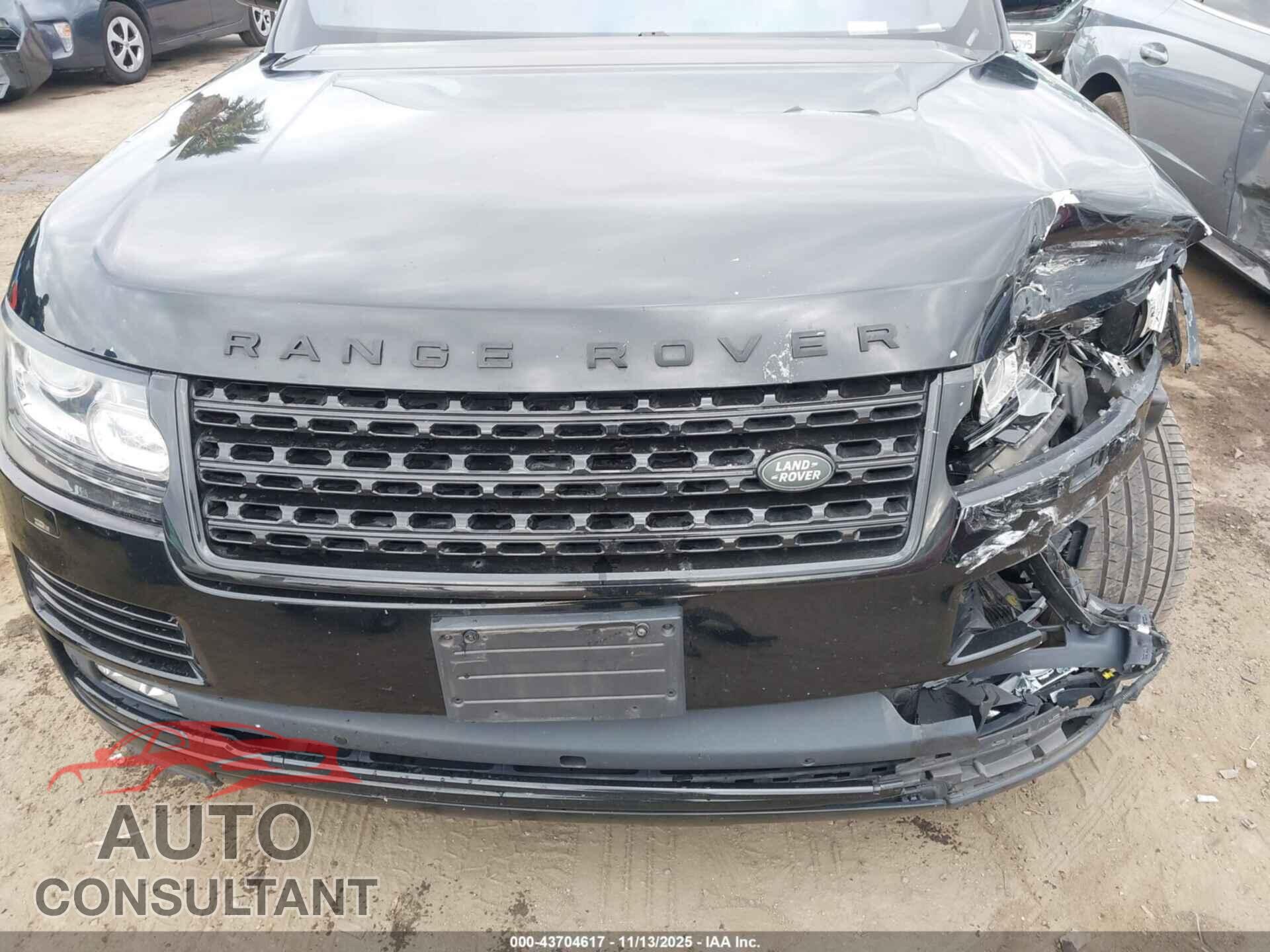 LAND ROVER RANGE ROVER 2017 - SALGS2FE7HA328117