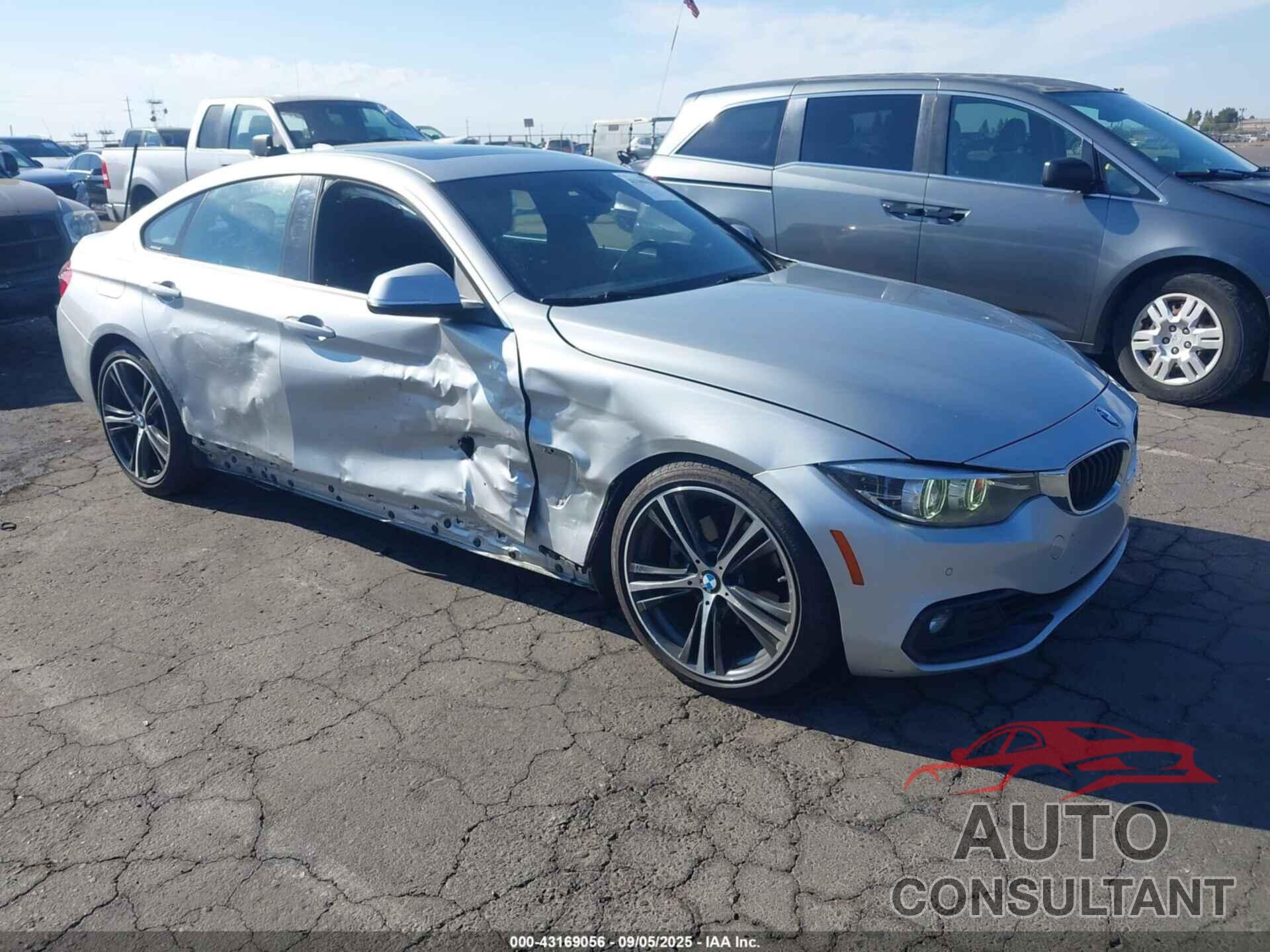 BMW 430I GRAN COUPE 2018 - WBA4J1C50JBG79057