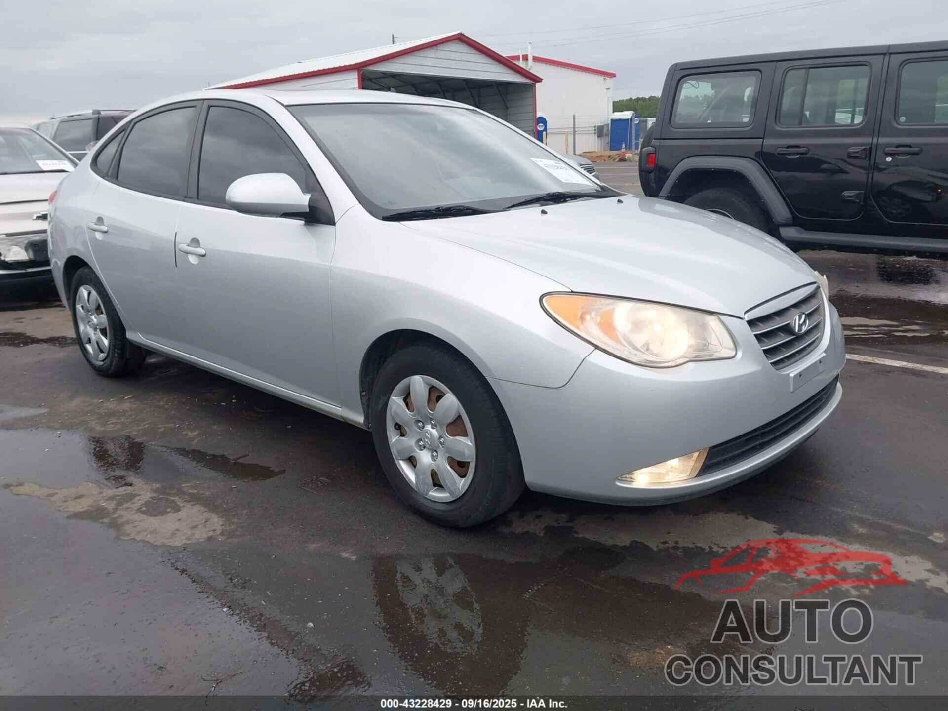 HYUNDAI ELANTRA 2009 - KMHDU46D09U663044