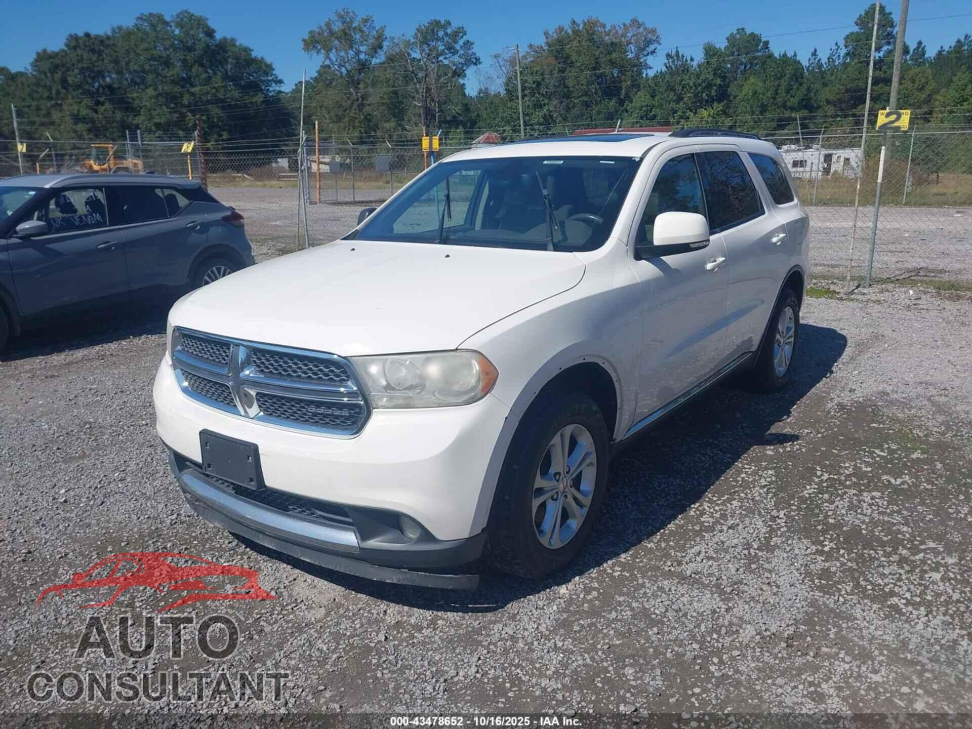 DODGE DURANGO 2012 - 1C4RDHDG1CC182778