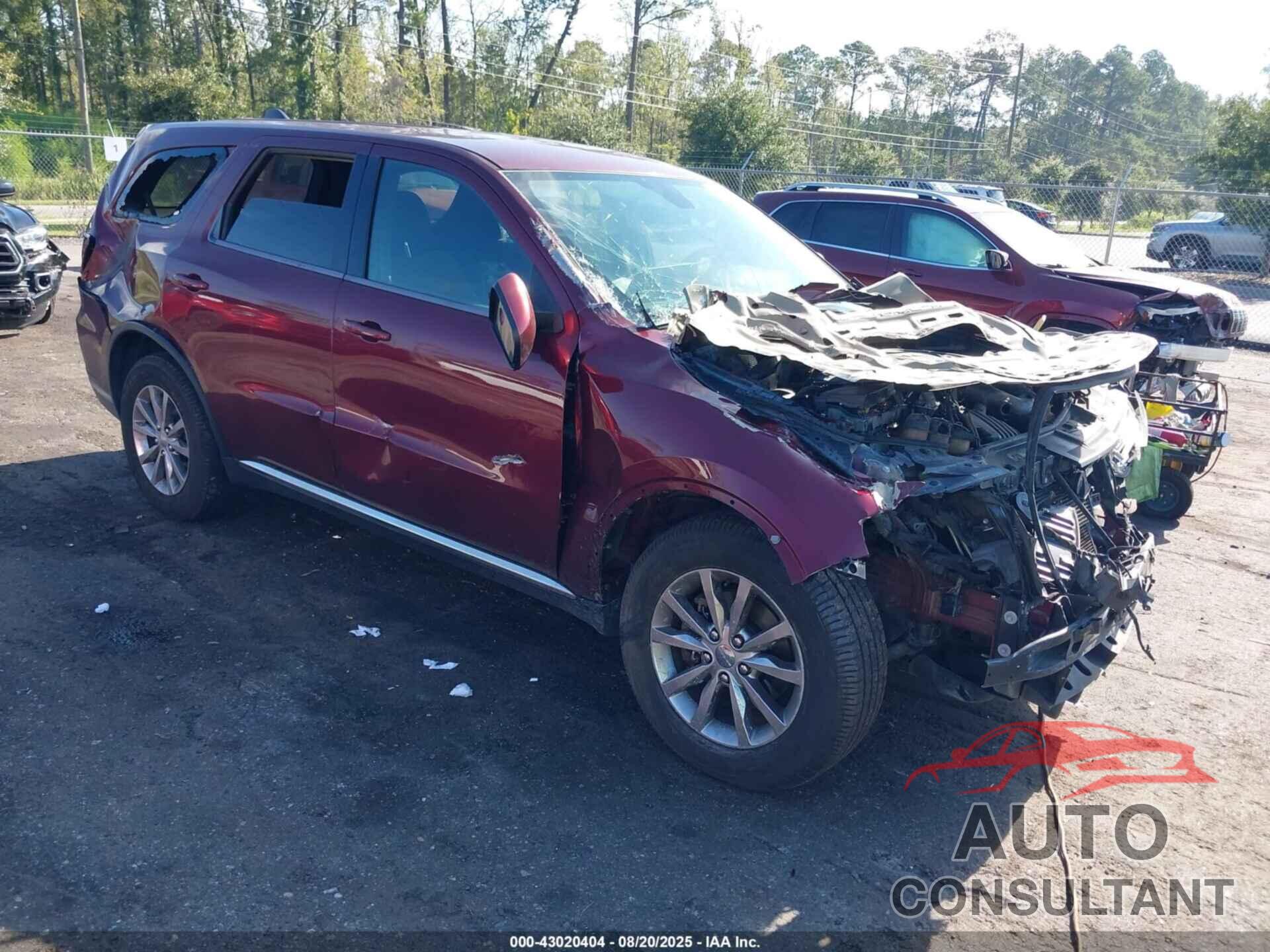 DODGE DURANGO 2017 - 1C4RDHAG1HC904908