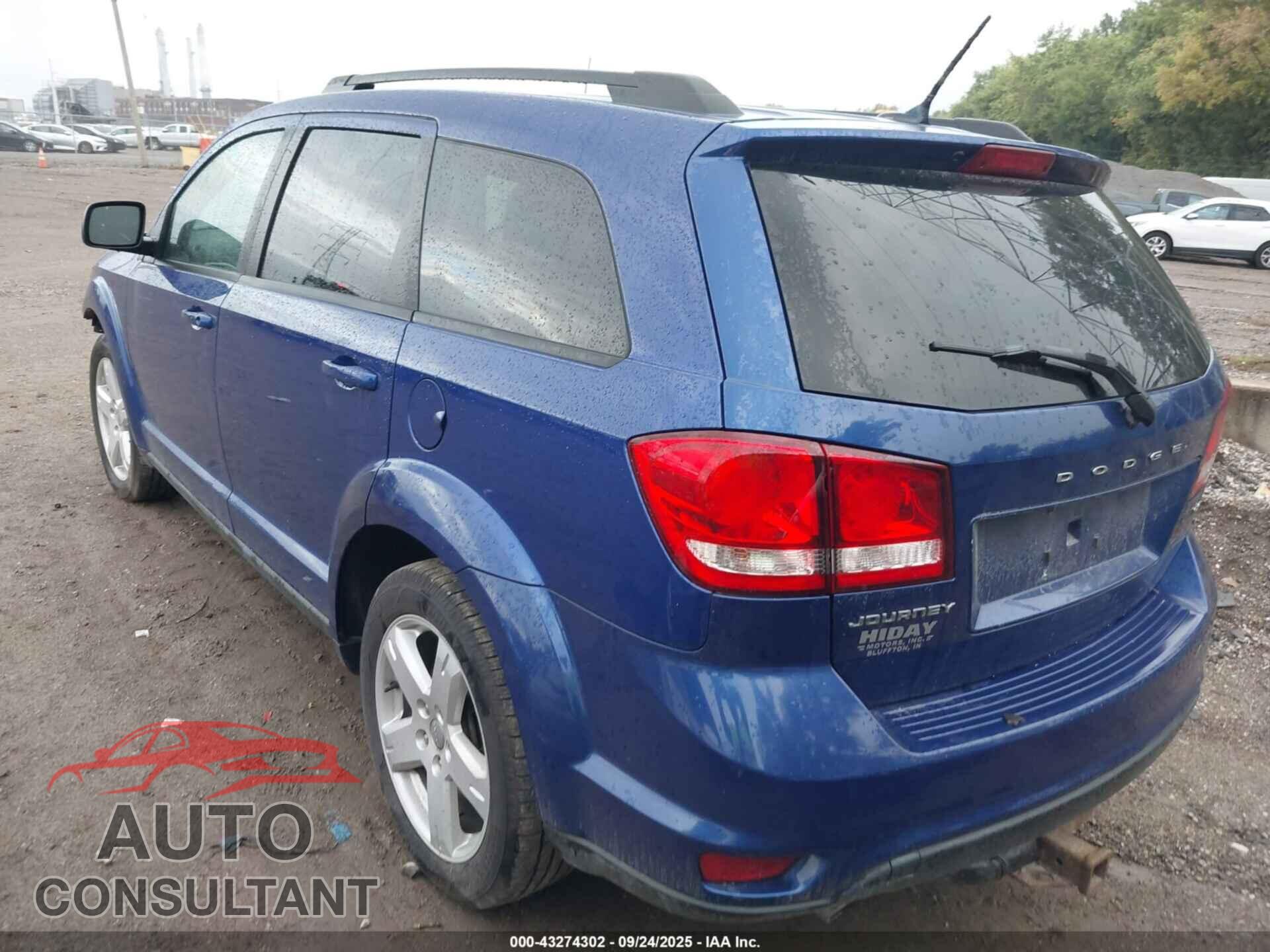 DODGE JOURNEY 2012 - 3C4PDCBG3CT369070