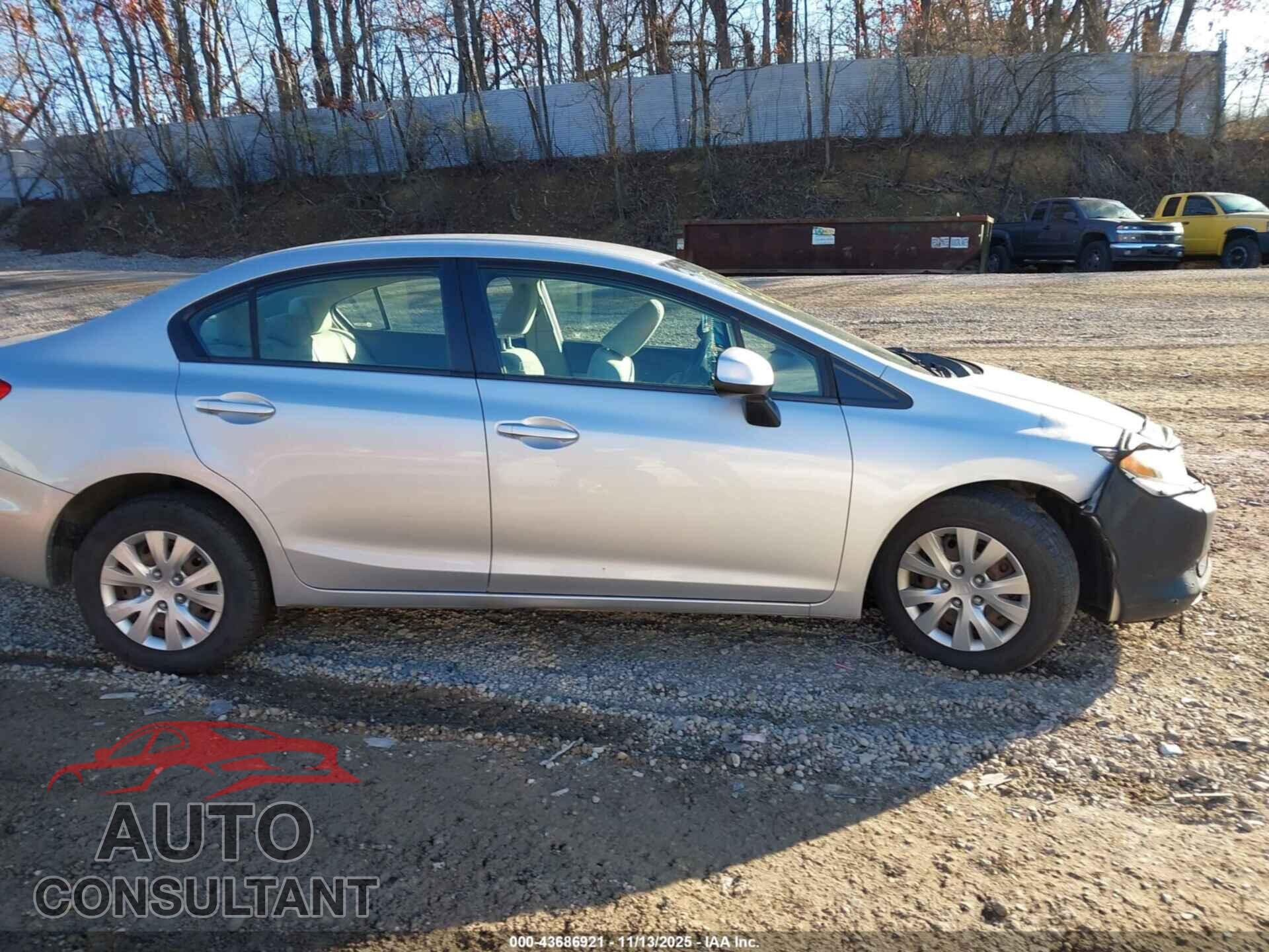 HONDA CIVIC 2012 - 19XFB2E54CE005363