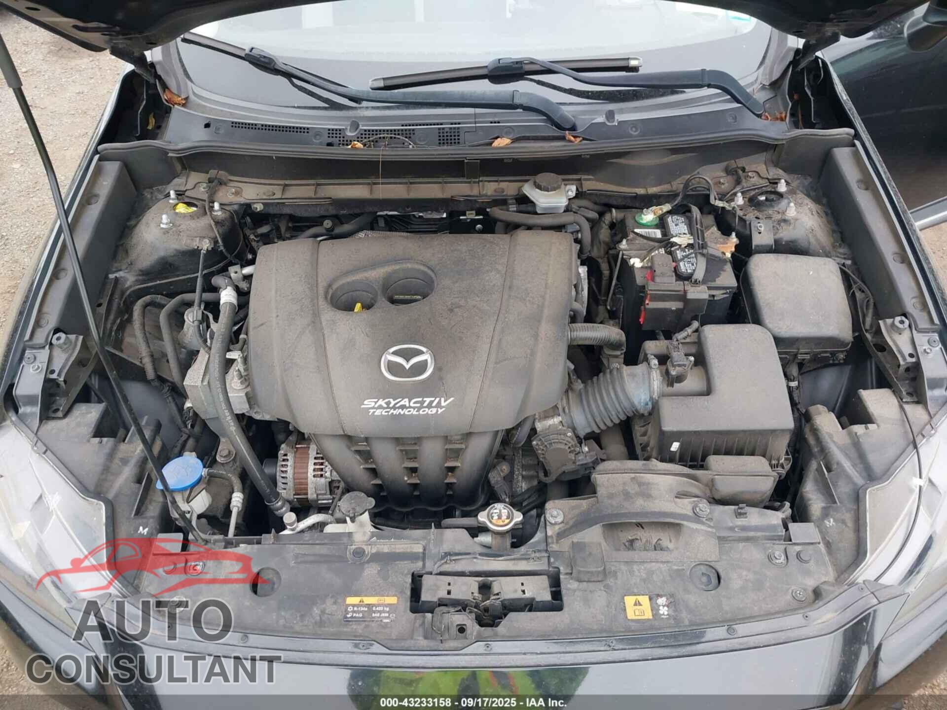 MAZDA CX-3 2016 - JM1DKBD79G0113177
