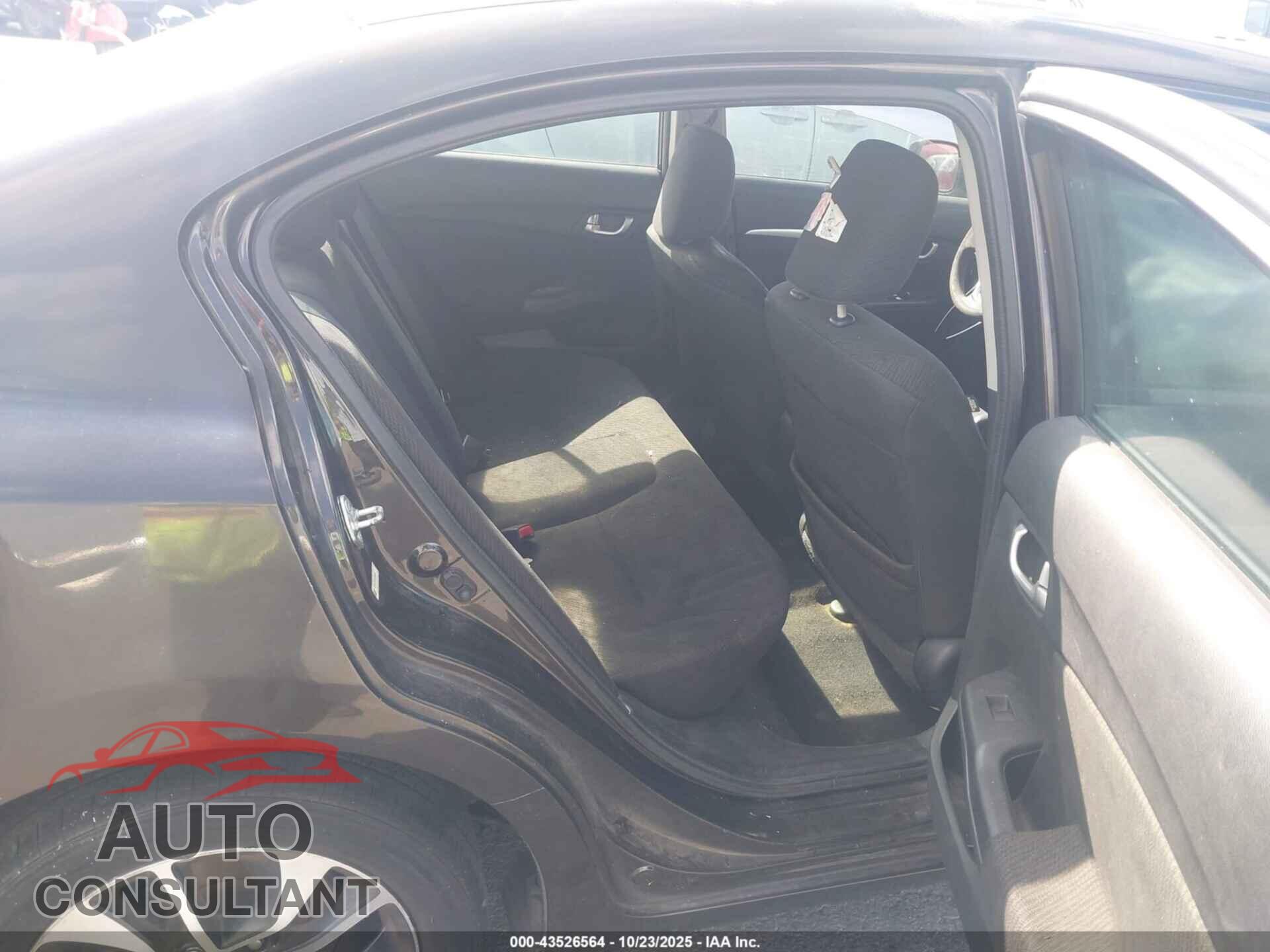 HONDA CIVIC 2013 - 19XFB2F84DE200020