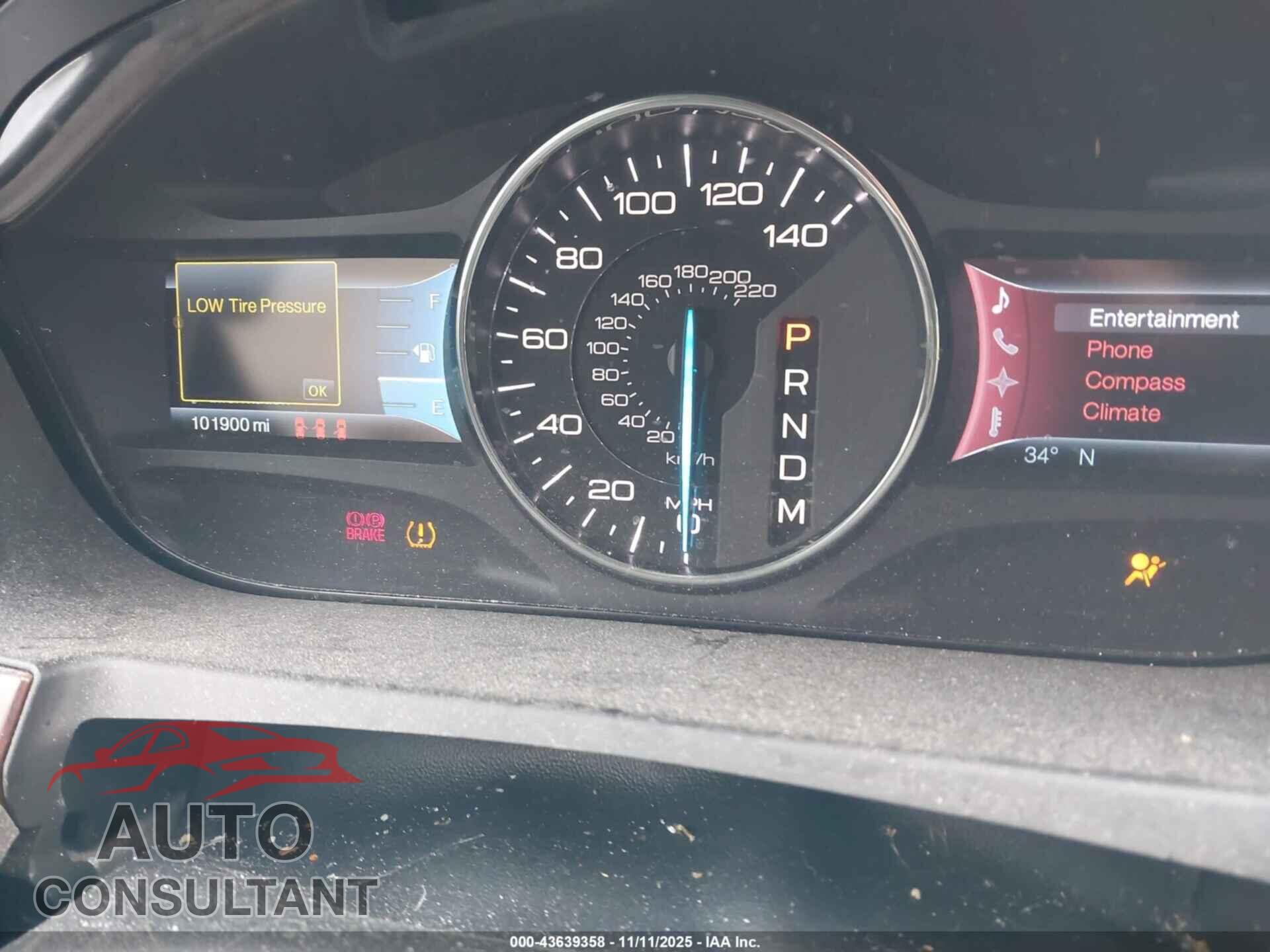 FORD EDGE 2011 - 2FMDK3KC4BBB59301
