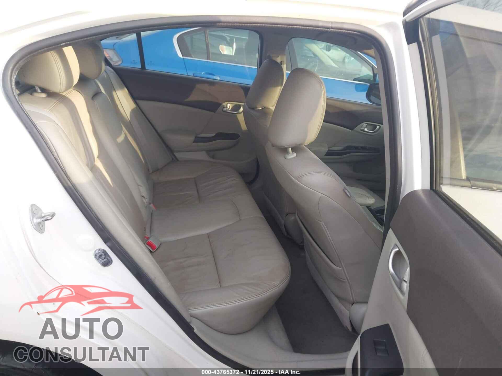 HONDA CIVIC 2012 - 2HGFB2F97CH554675