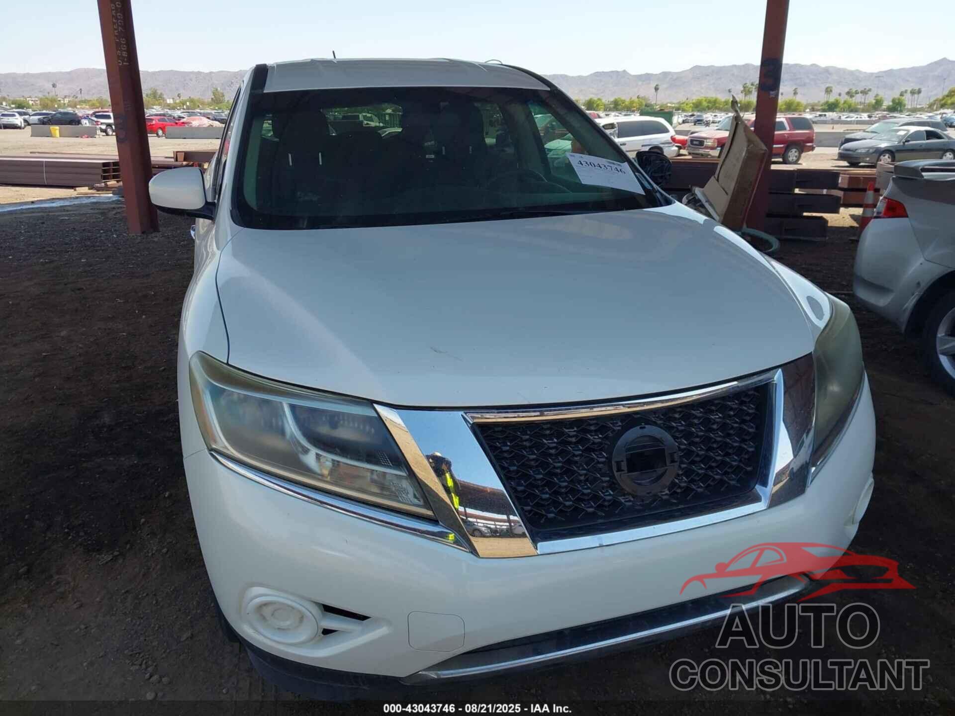 NISSAN PATHFINDER 2014 - 5N1AR2MN6EC726927