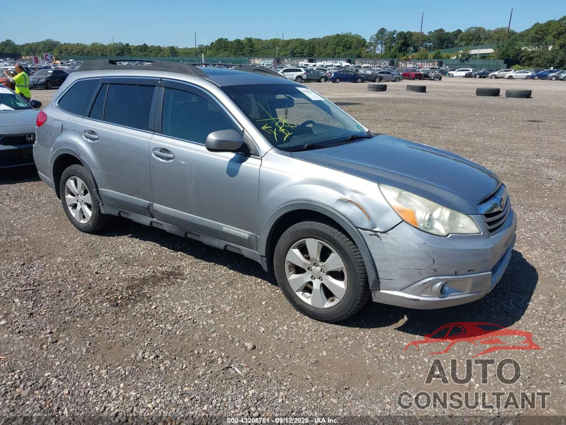 SUBARU OUTBACK 2011 - 4S4BRBKC9B3368207