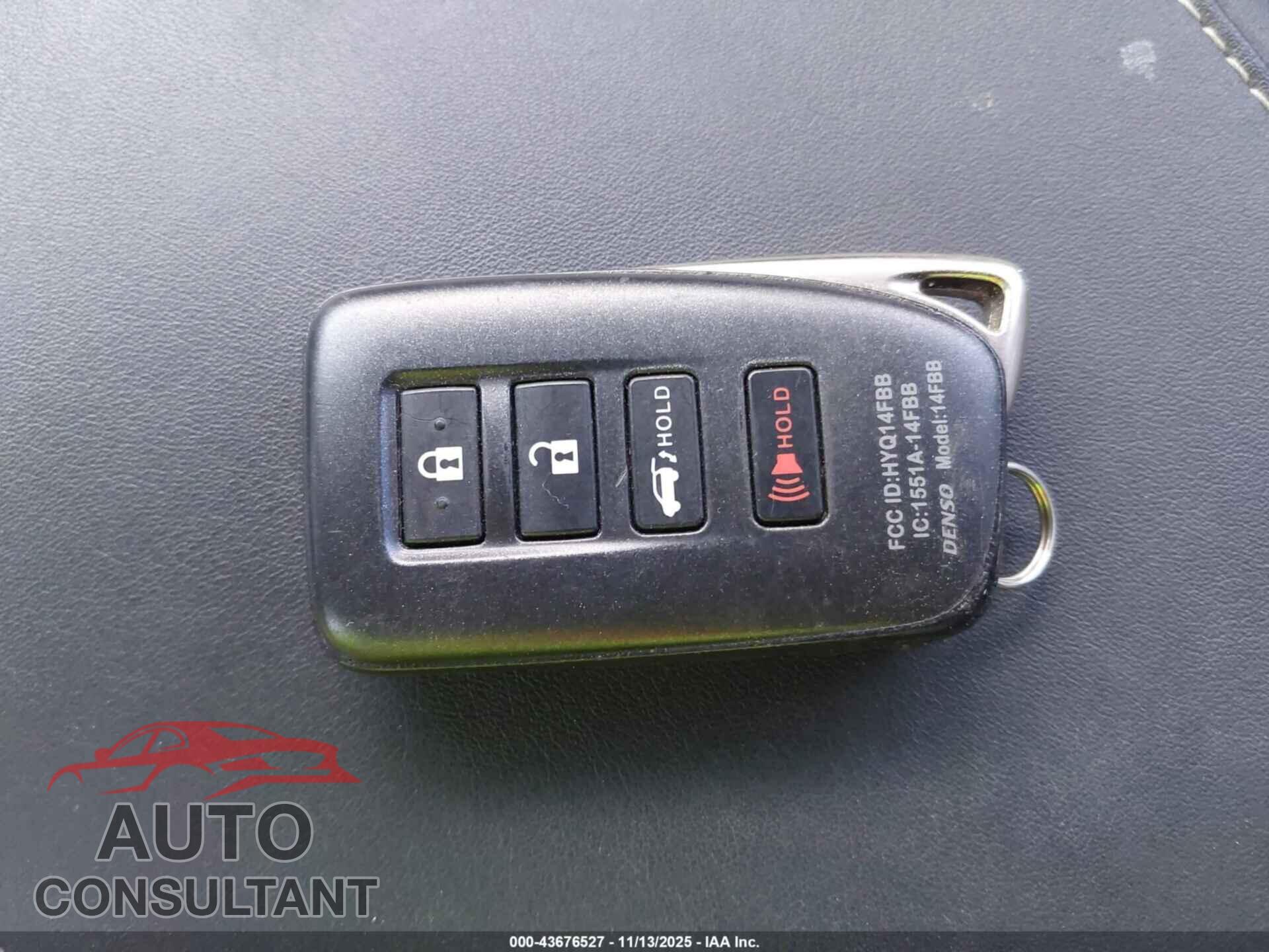 LEXUS RX 2019 - 2T2BZMCA3KC194747