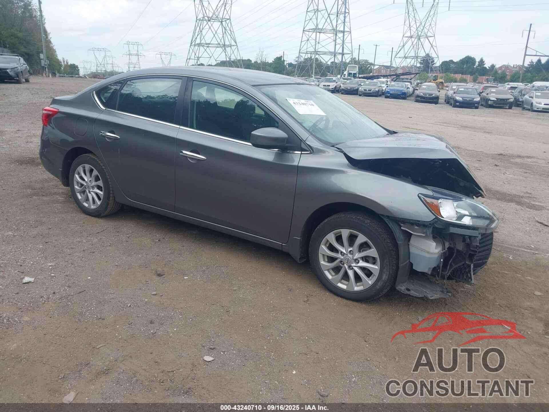 NISSAN SENTRA 2018 - 3N1AB7AP2JY312463