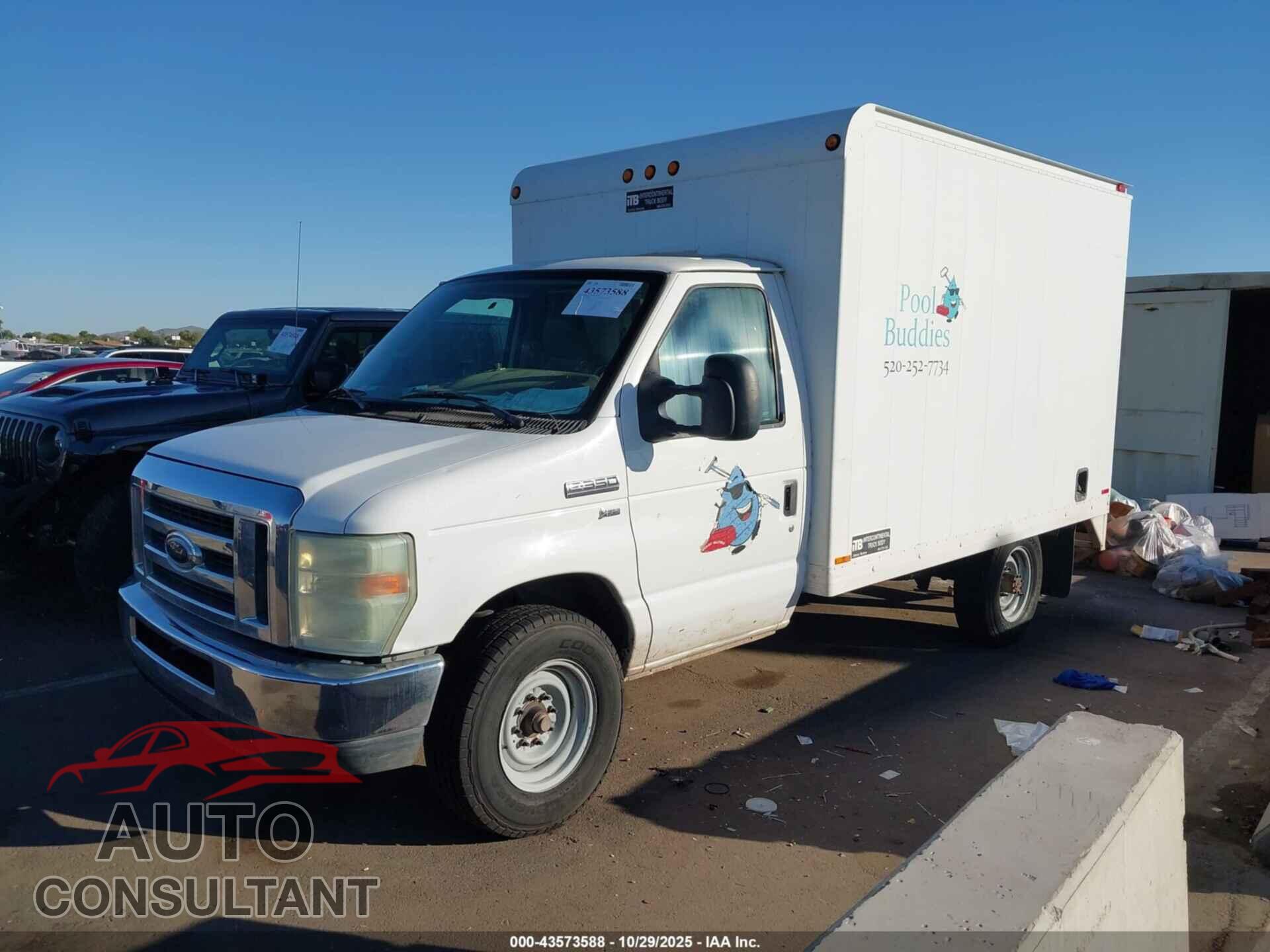 FORD E-350 CUTAWAY 2010 - 1FDWE3FL3ADA12258