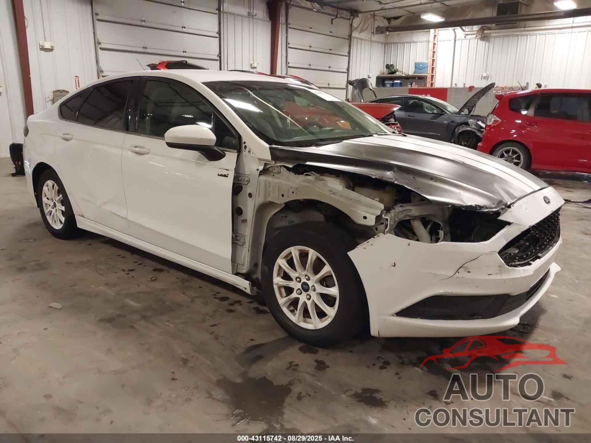 FORD FUSION 2017 - 3FA6P0G71HR143436