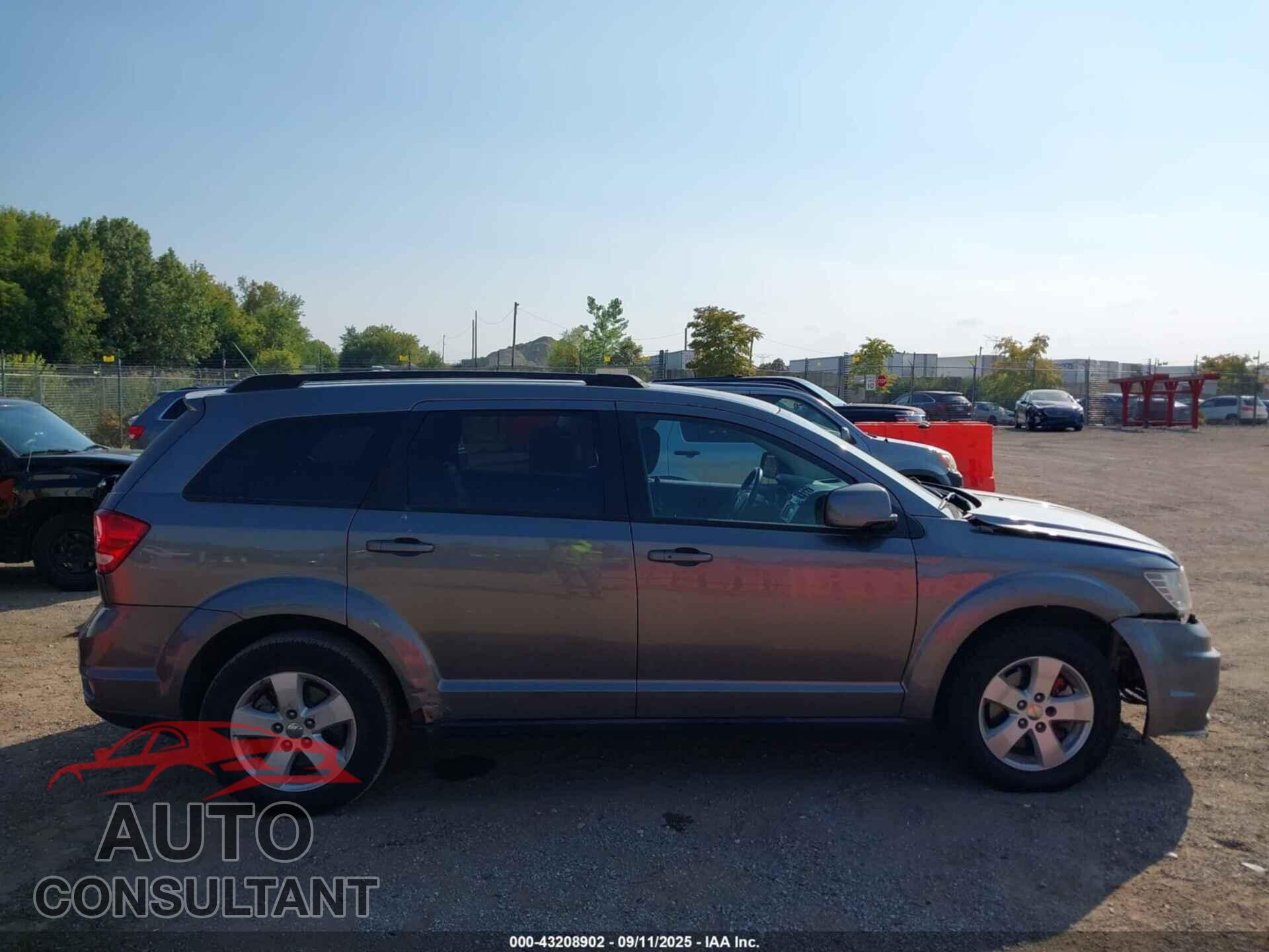 DODGE JOURNEY 2012 - 3C4PDCBG2CT342345