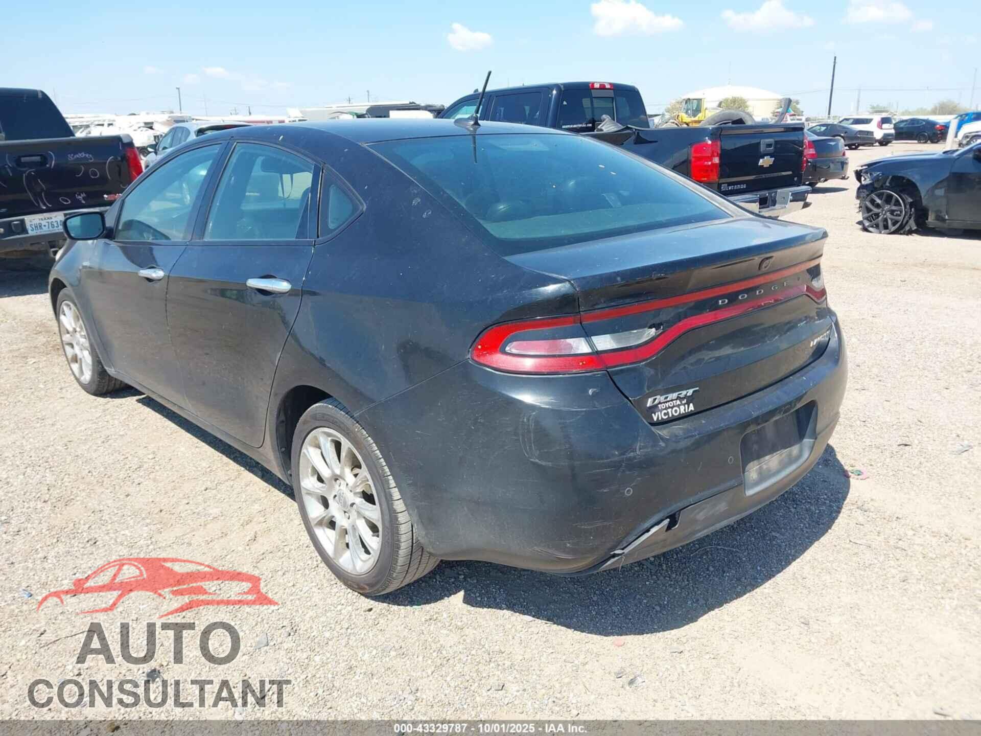 DODGE DART 2013 - 1C3CDFCA4DD293798