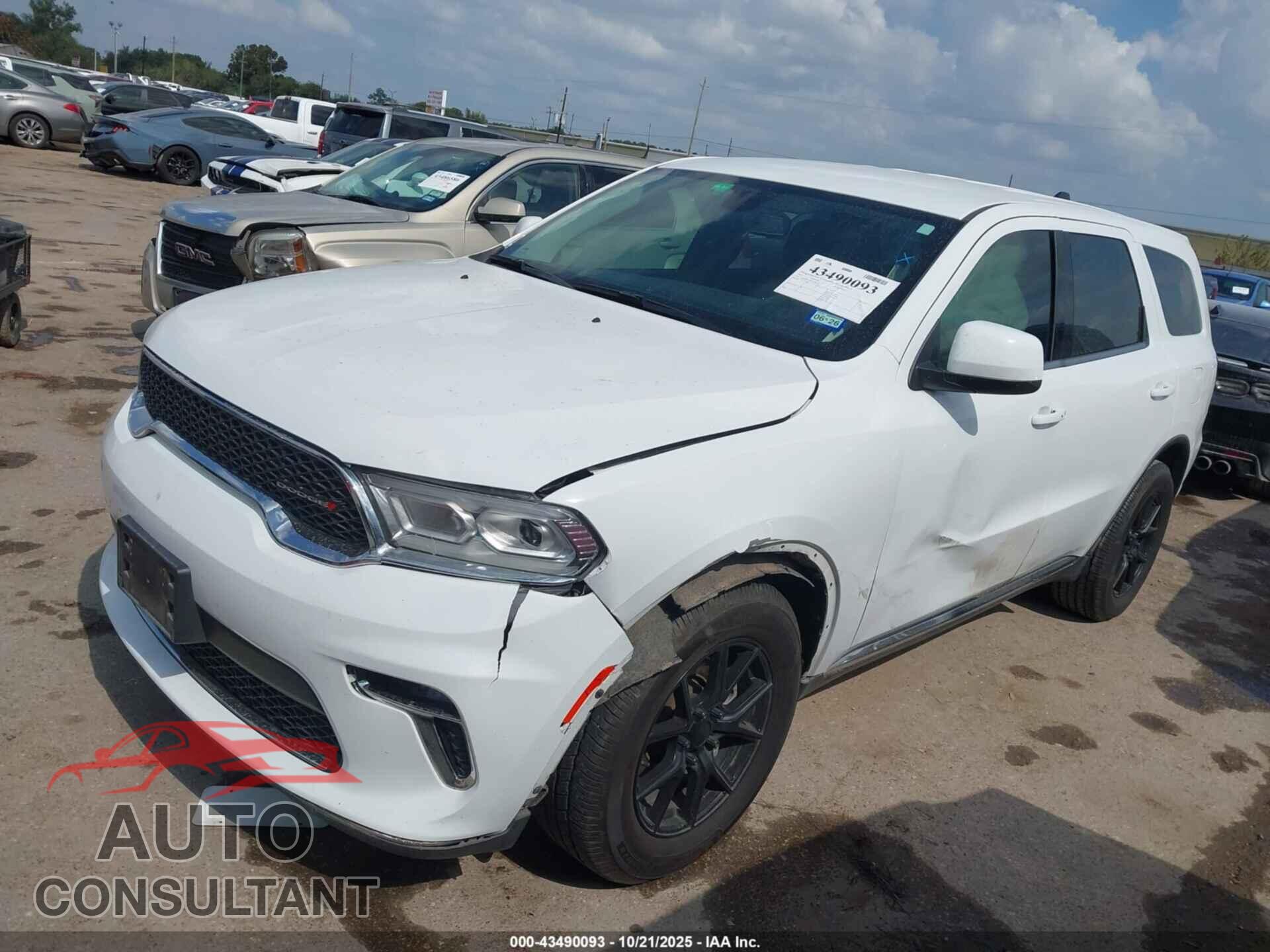 DODGE DURANGO 2021 - 1C4RDHAG6MC608731