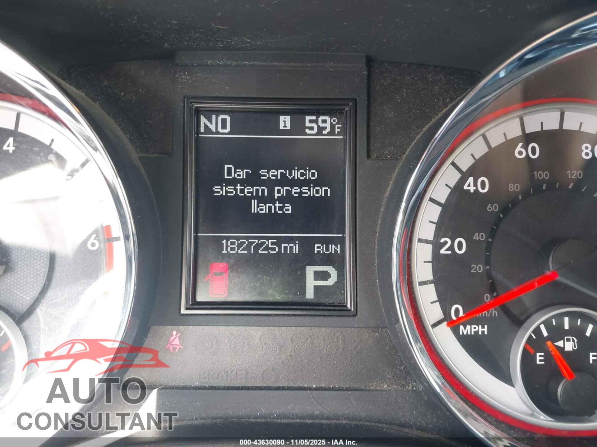 DODGE DURANGO 2011 - 1D4SD4GT0BC648317
