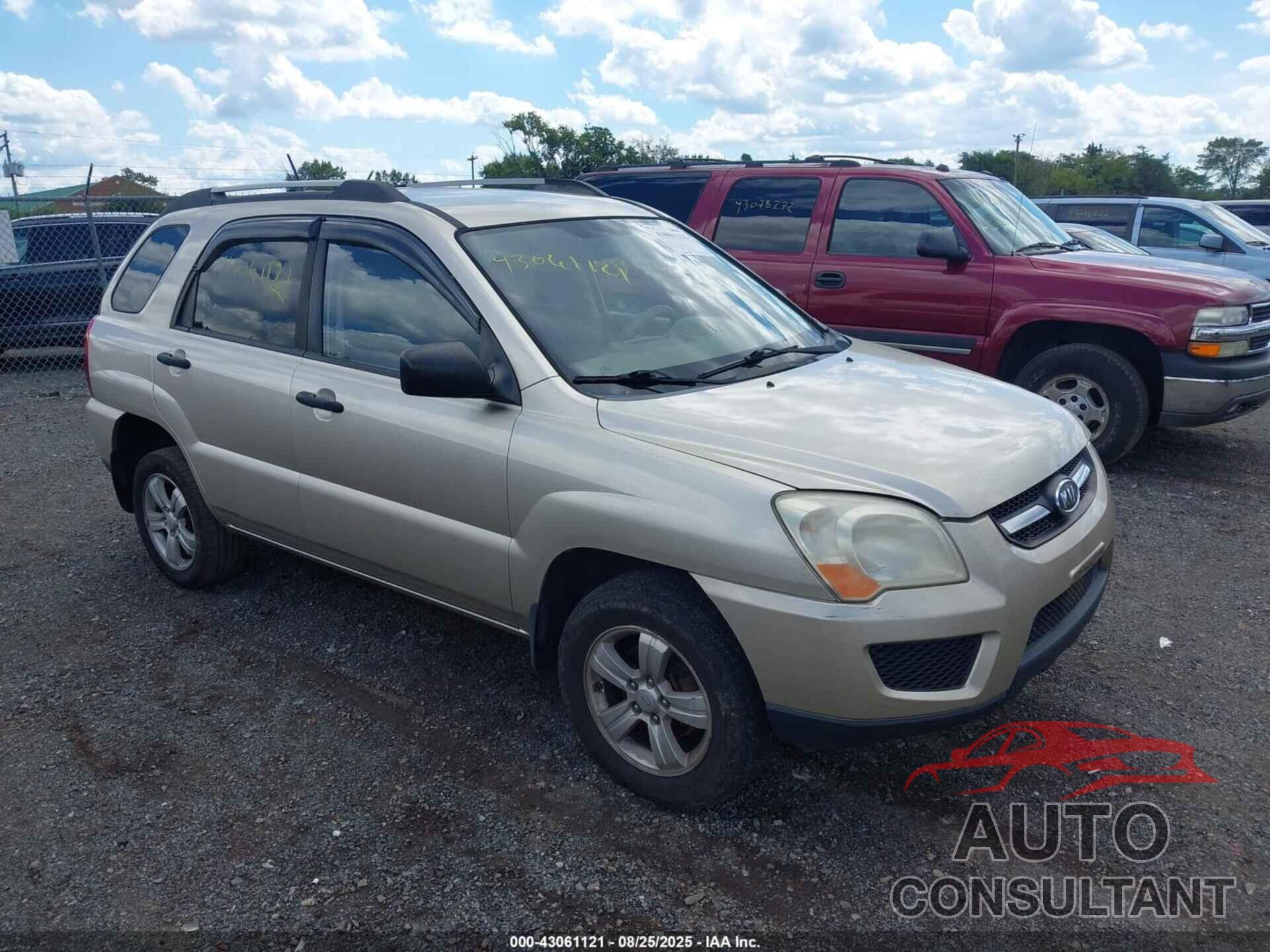 KIA SPORTAGE 2009 - KNDJF724597601145