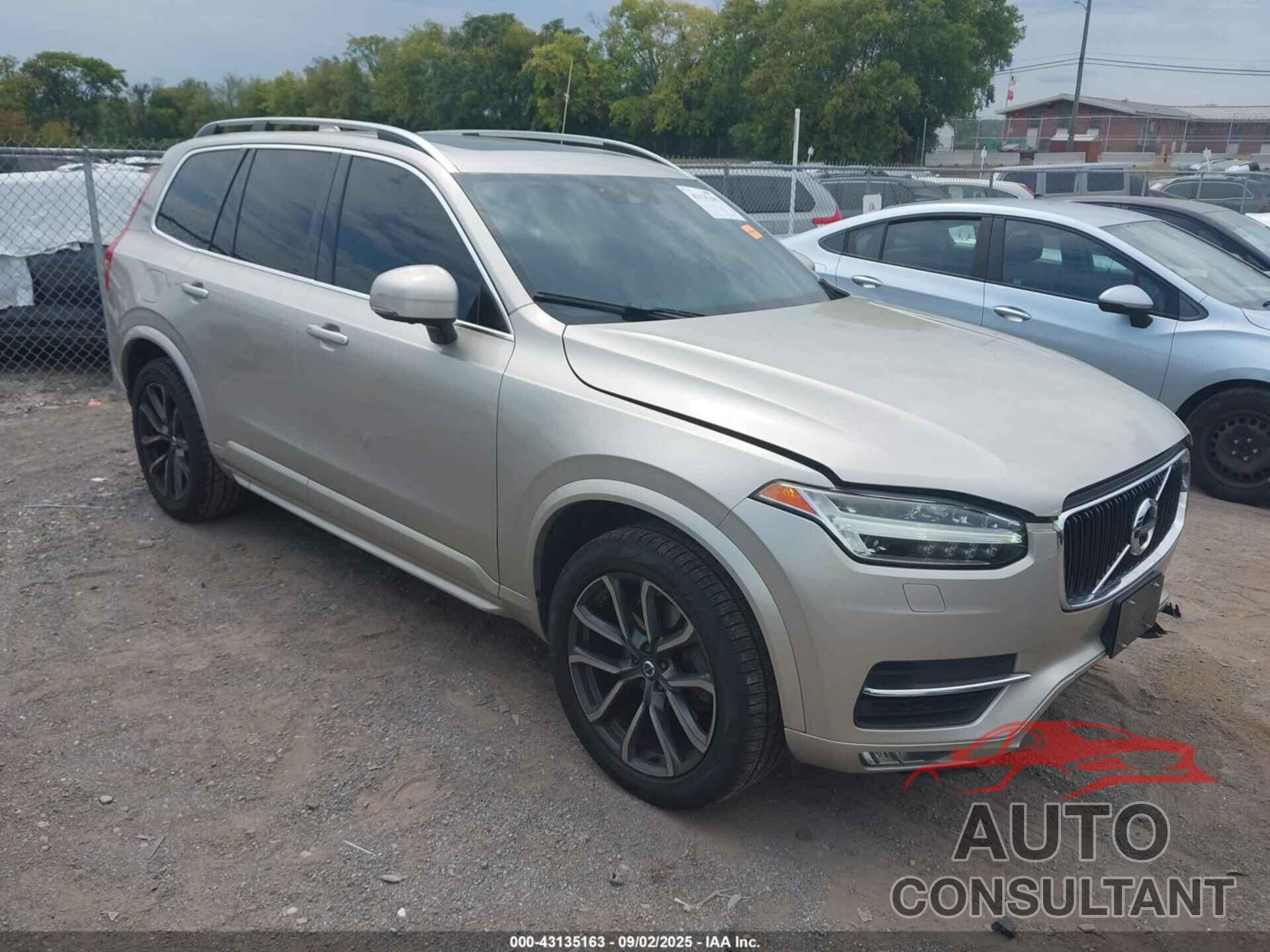 VOLVO XC90 2016 - YV4A22PK8G1092946