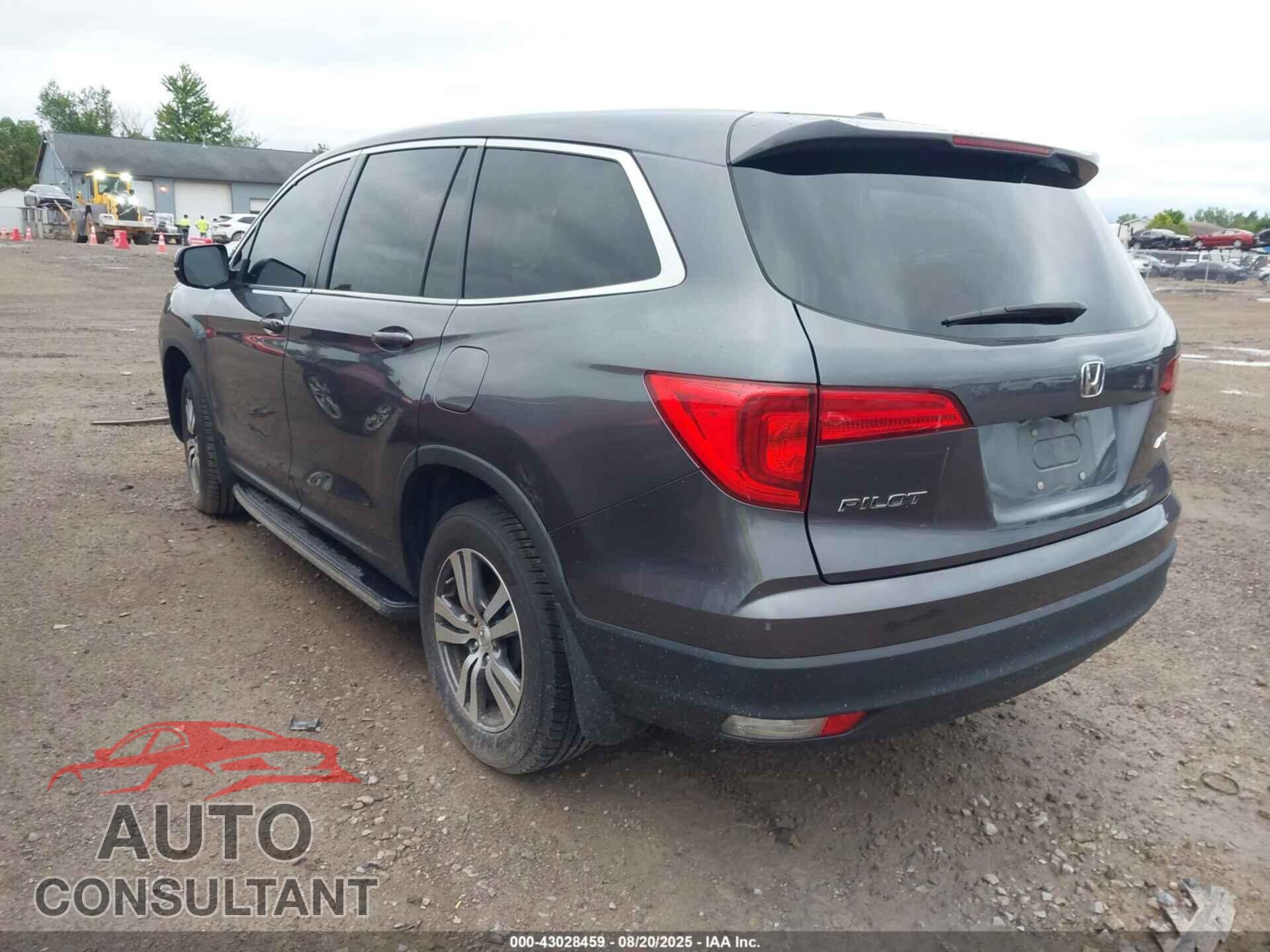 HONDA PILOT 2017 - 5FNYF6H36HB027641