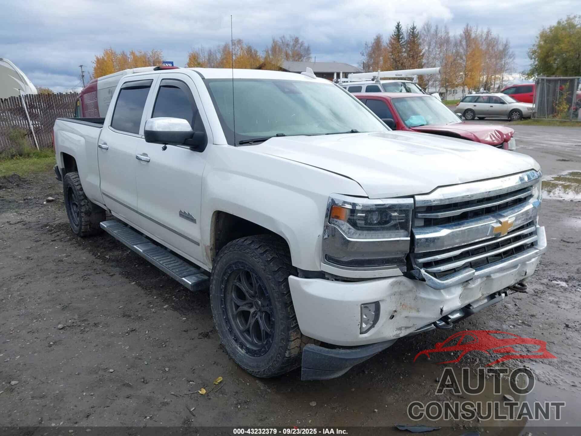 CHEVROLET SILVERADO 1500 2017 - 3GCUKTEJ0HG169649