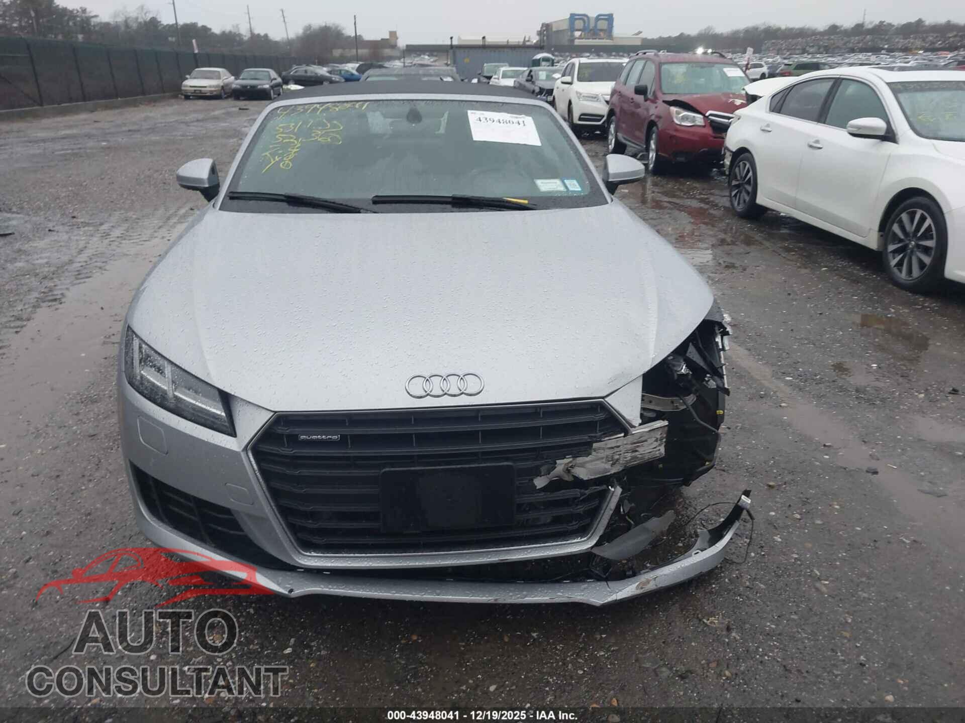 AUDI TT 2017 - TRUT5CFVXH1003373