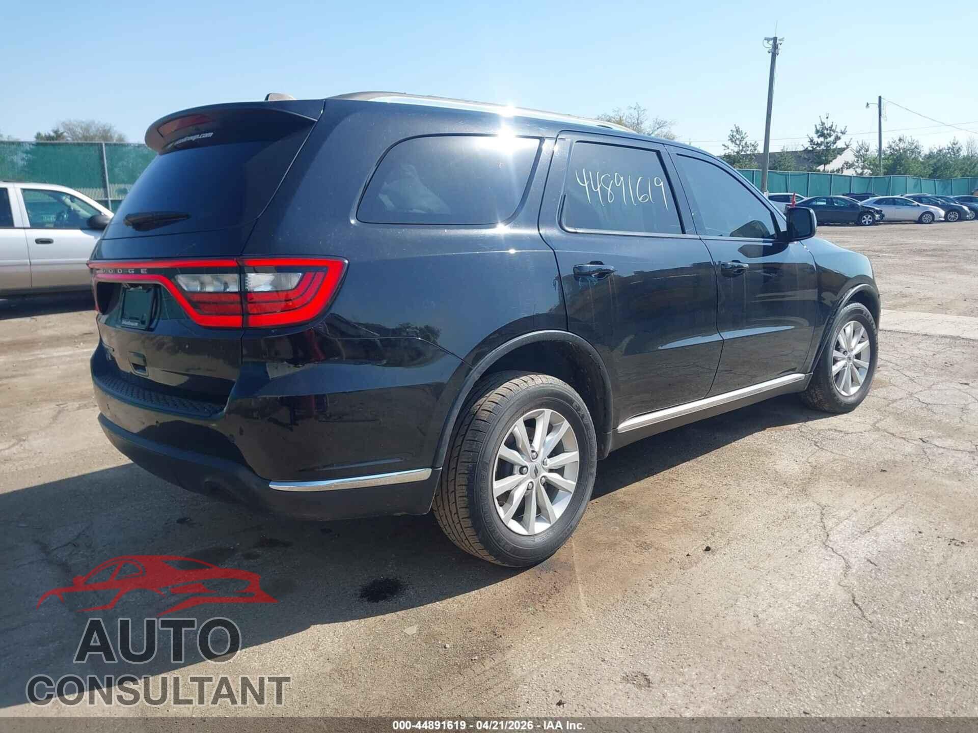 DODGE DURANGO 2021 - 1C4RDJAG2MC547224