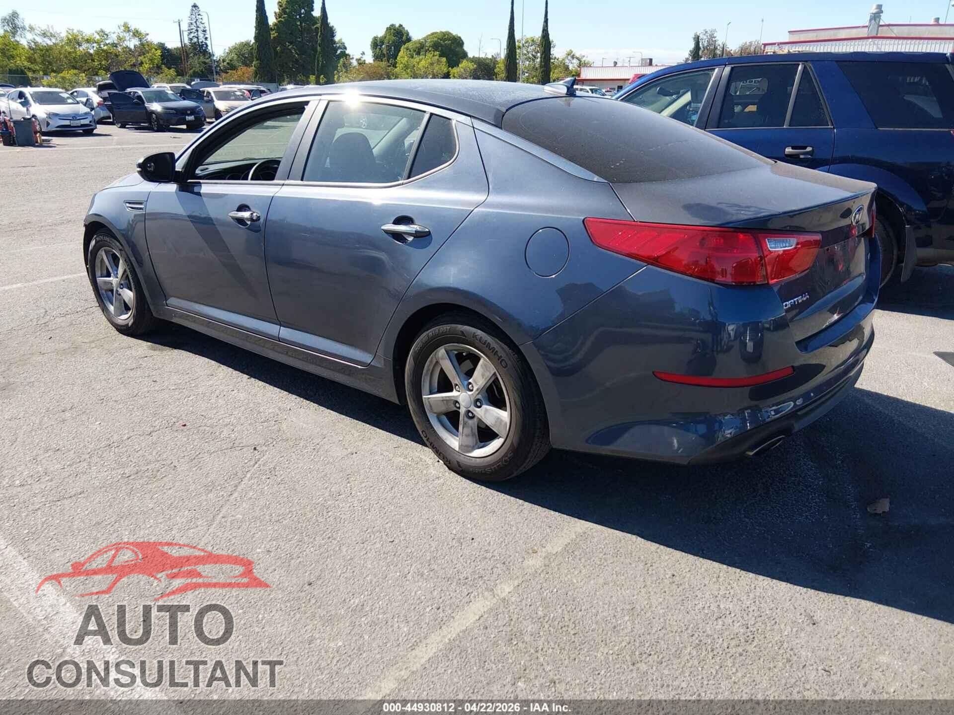 KIA OPTIMA 2015 - KNAGM4A70F5589257
