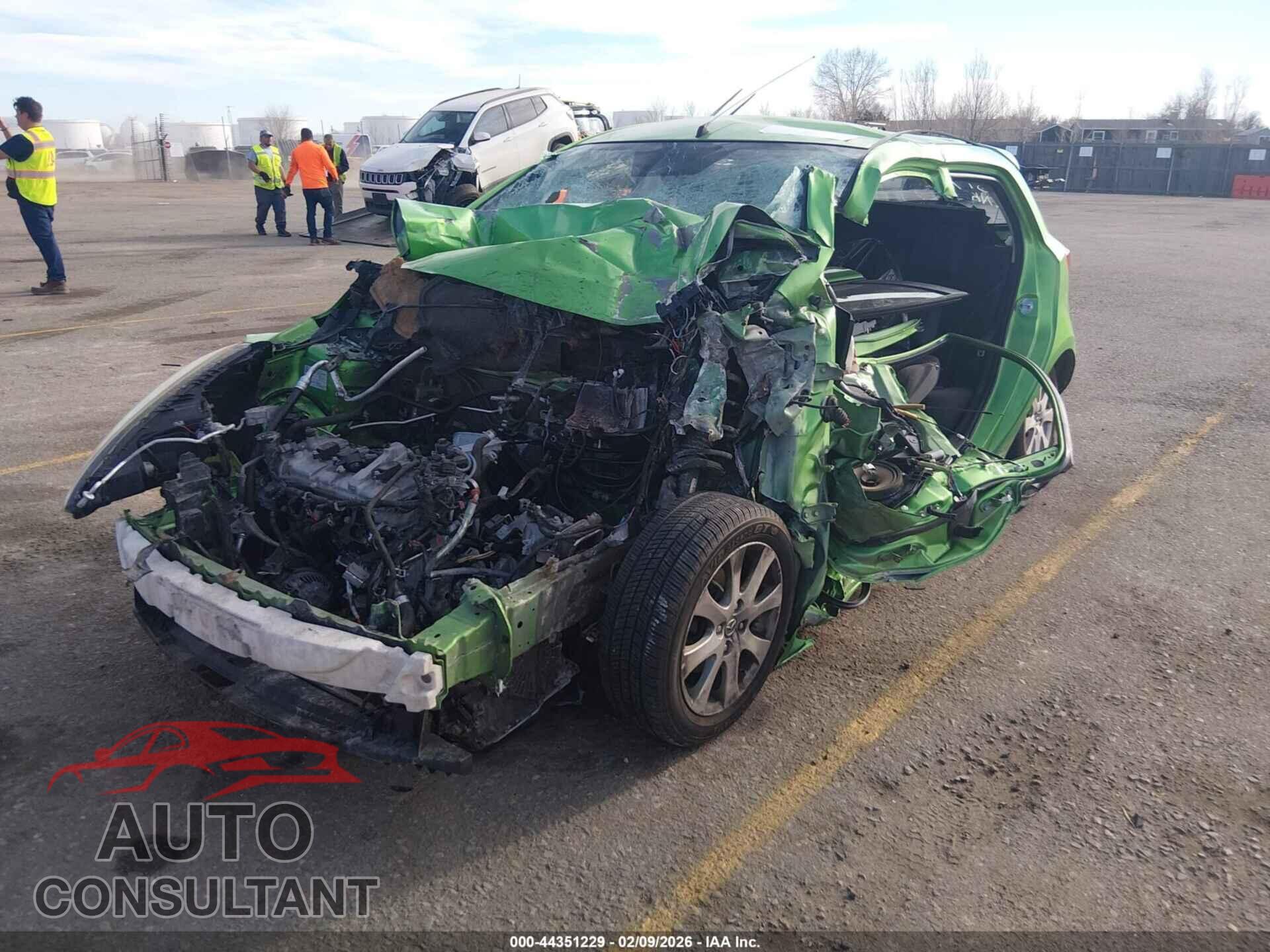 MAZDA MAZDA2 2013 - JM1DE1LY6D0157189