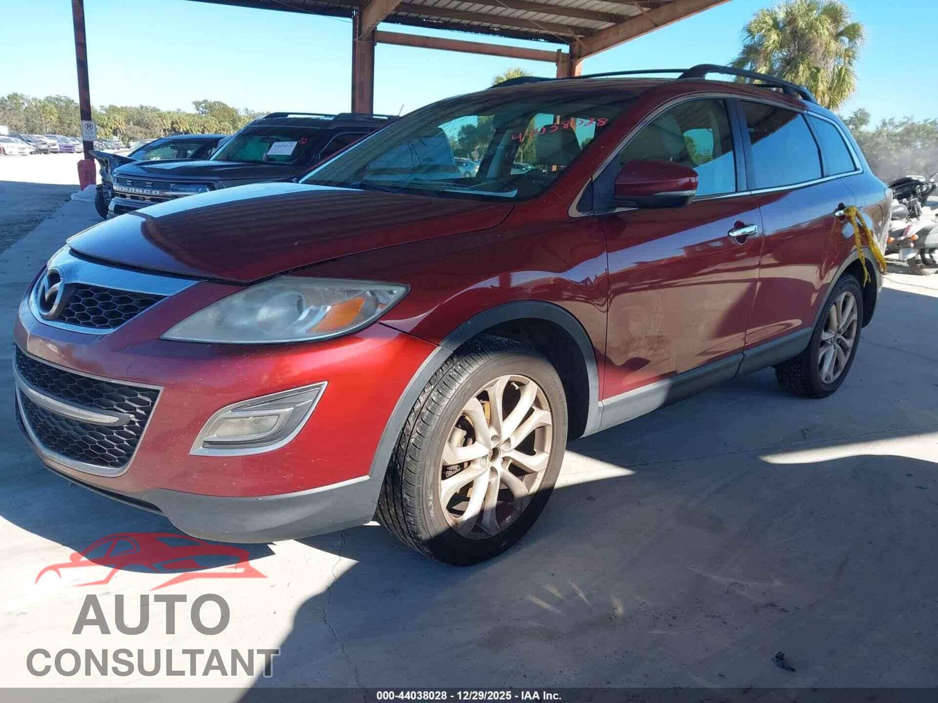 MAZDA CX-9 2012 - JM3TB2DA2C0364163