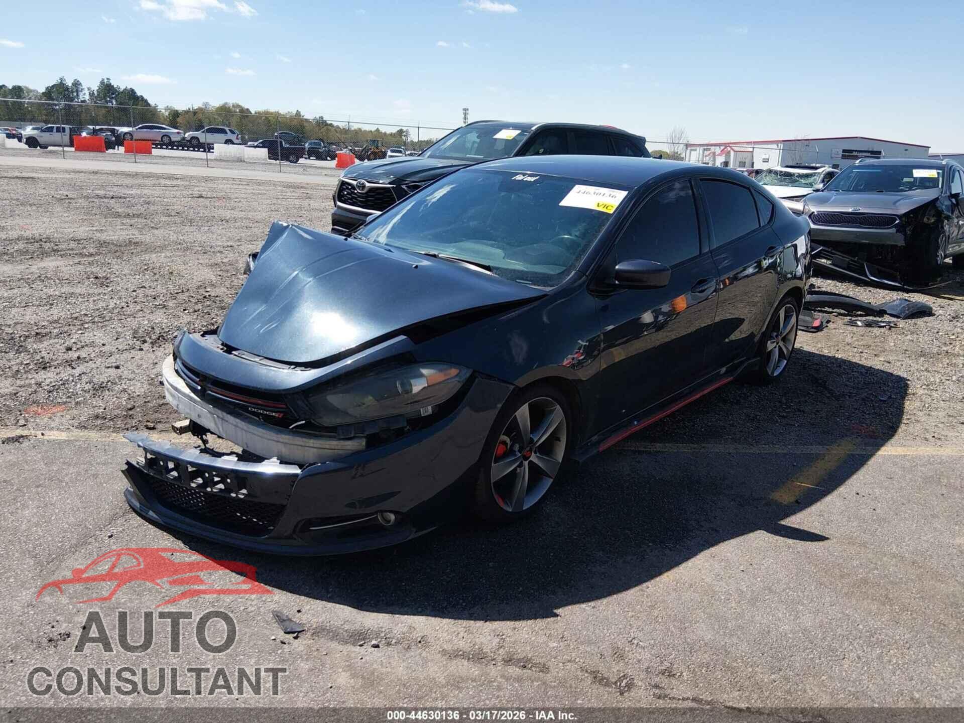DODGE DART 2013 - 1C3CDFBA6DD268810