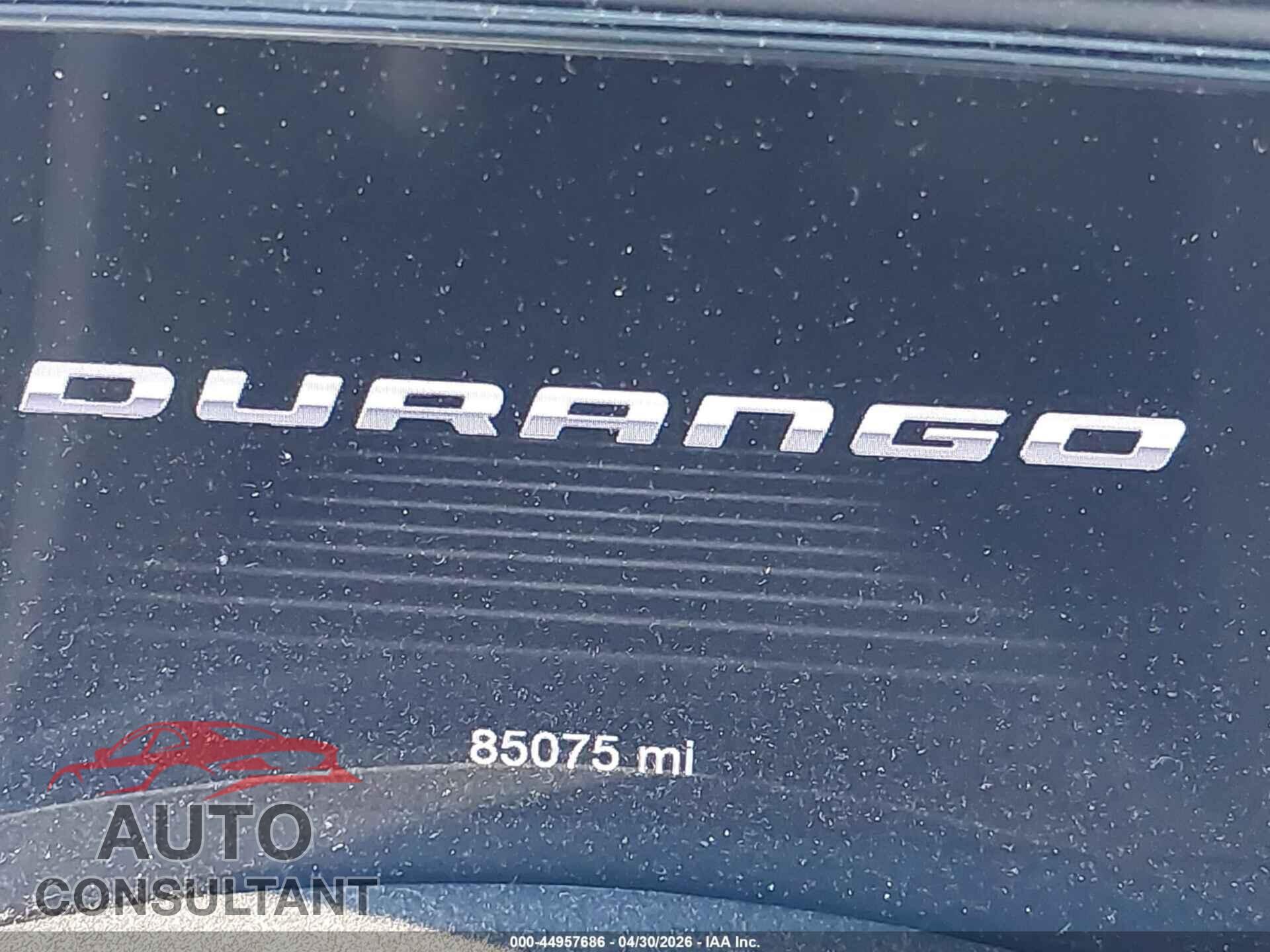 DODGE DURANGO 2017 - 1C4RDJDG3HC814582