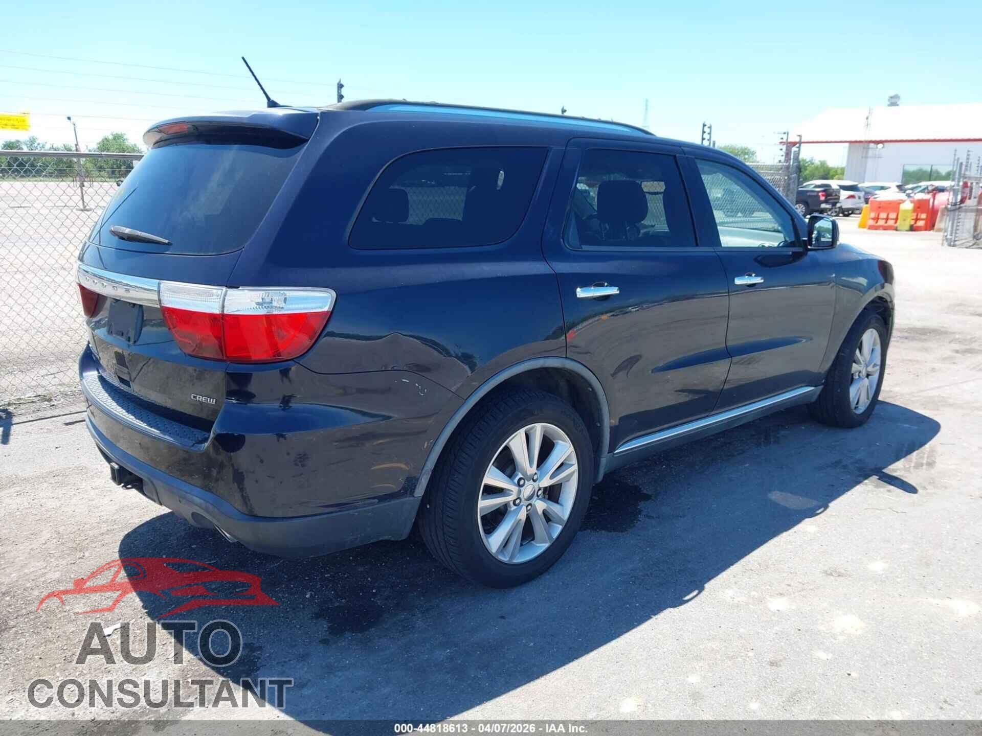 DODGE DURANGO 2011 - 1D4SE4GT2BC689092