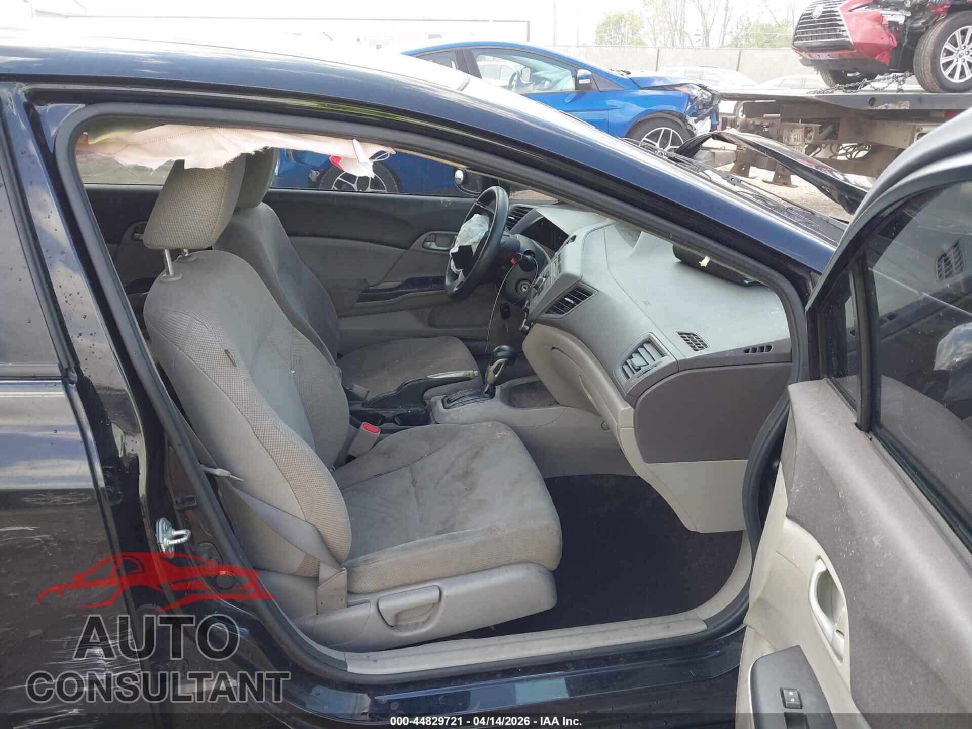 HONDA CIVIC 2012 - 2HGFB2F54CH303500