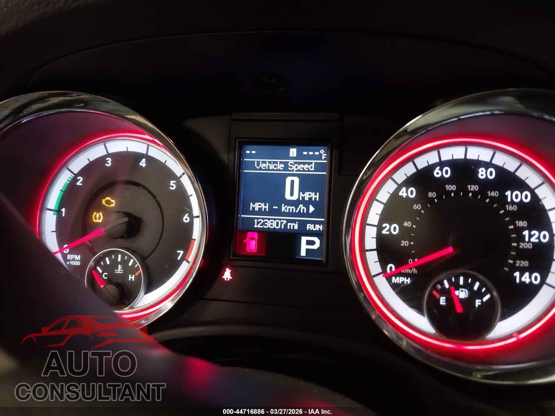DODGE DURANGO 2013 - 1C4RDJAGXDC500507