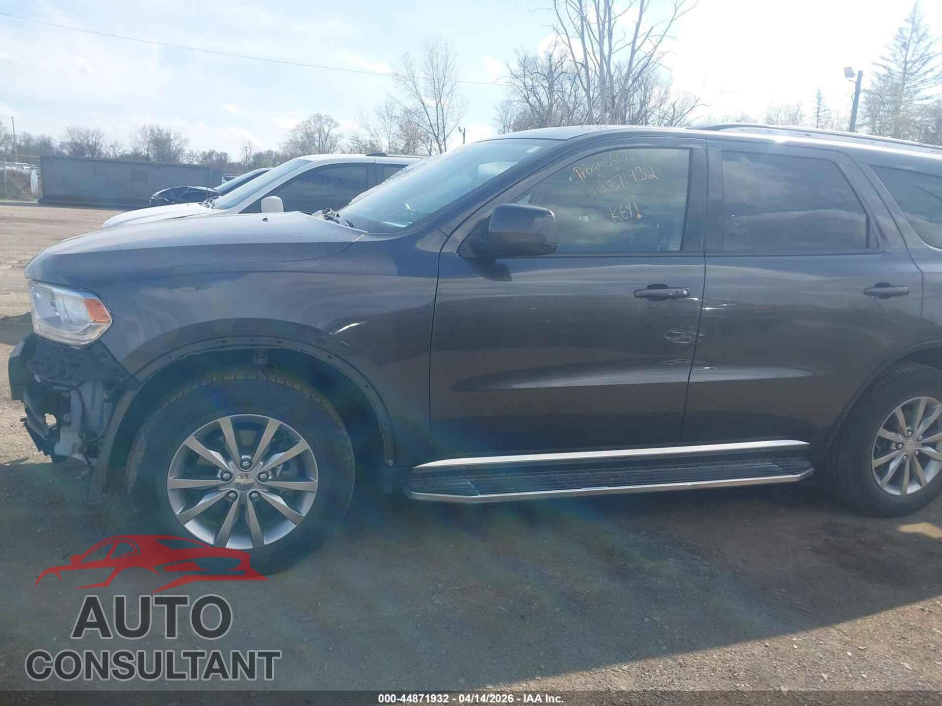DODGE DURANGO 2017 - 1C4RDJAG7HC883912