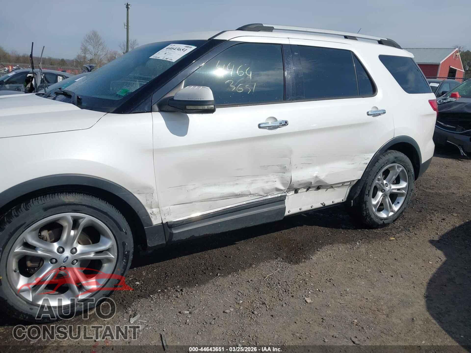 FORD EXPLORER 2013 - 1FM5K8F83DGA07027