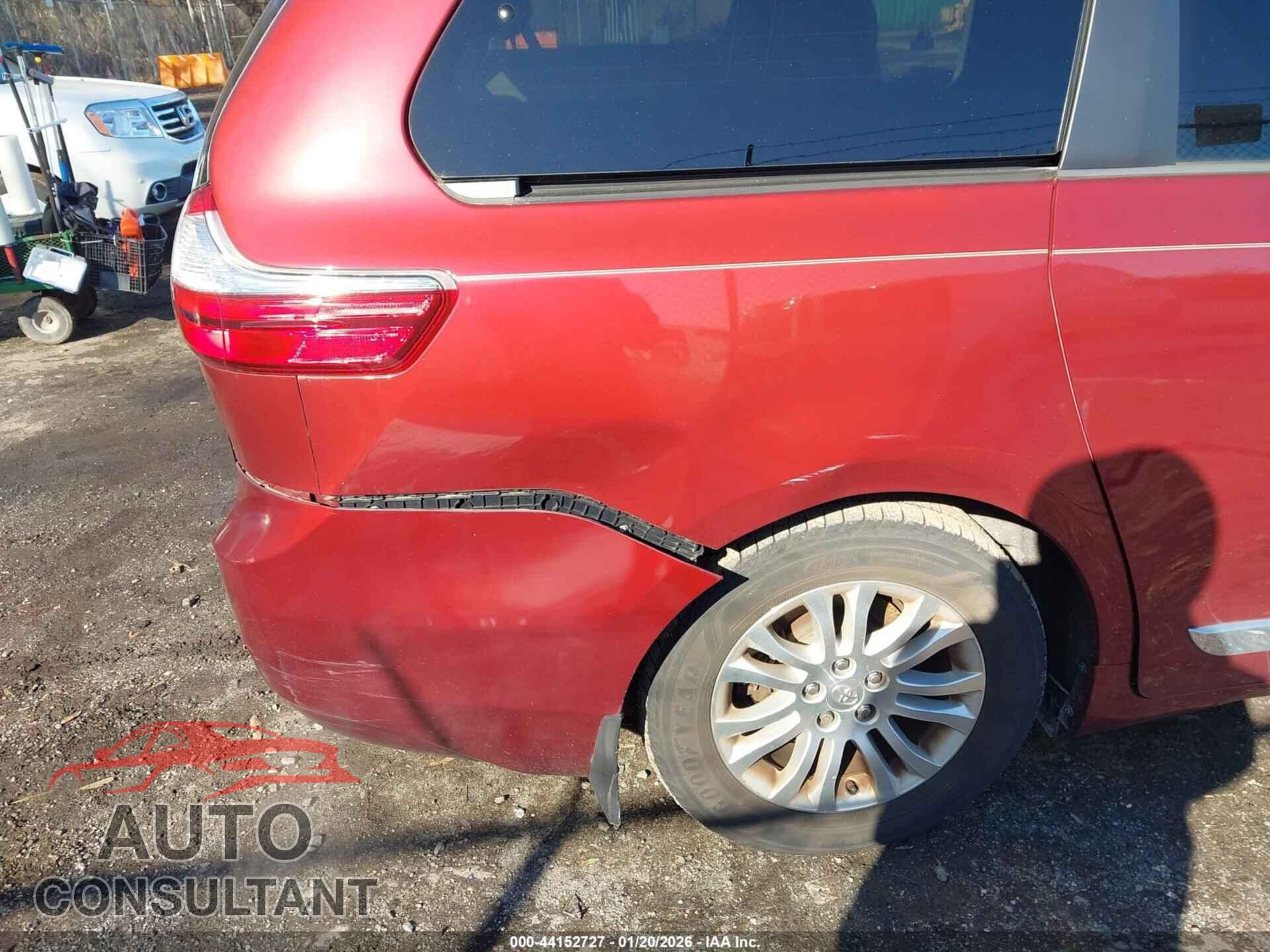 TOYOTA SIENNA 2015 - 5TDYK3DC4FS543473